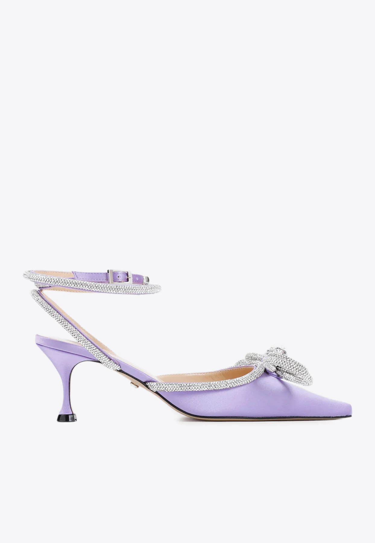 Mach and Mach 65 Double Bow Satin Pumps