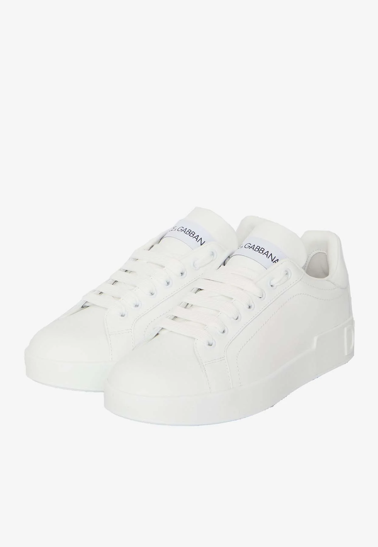Dolce Gabbana Portofino Calf Leather Sneakers