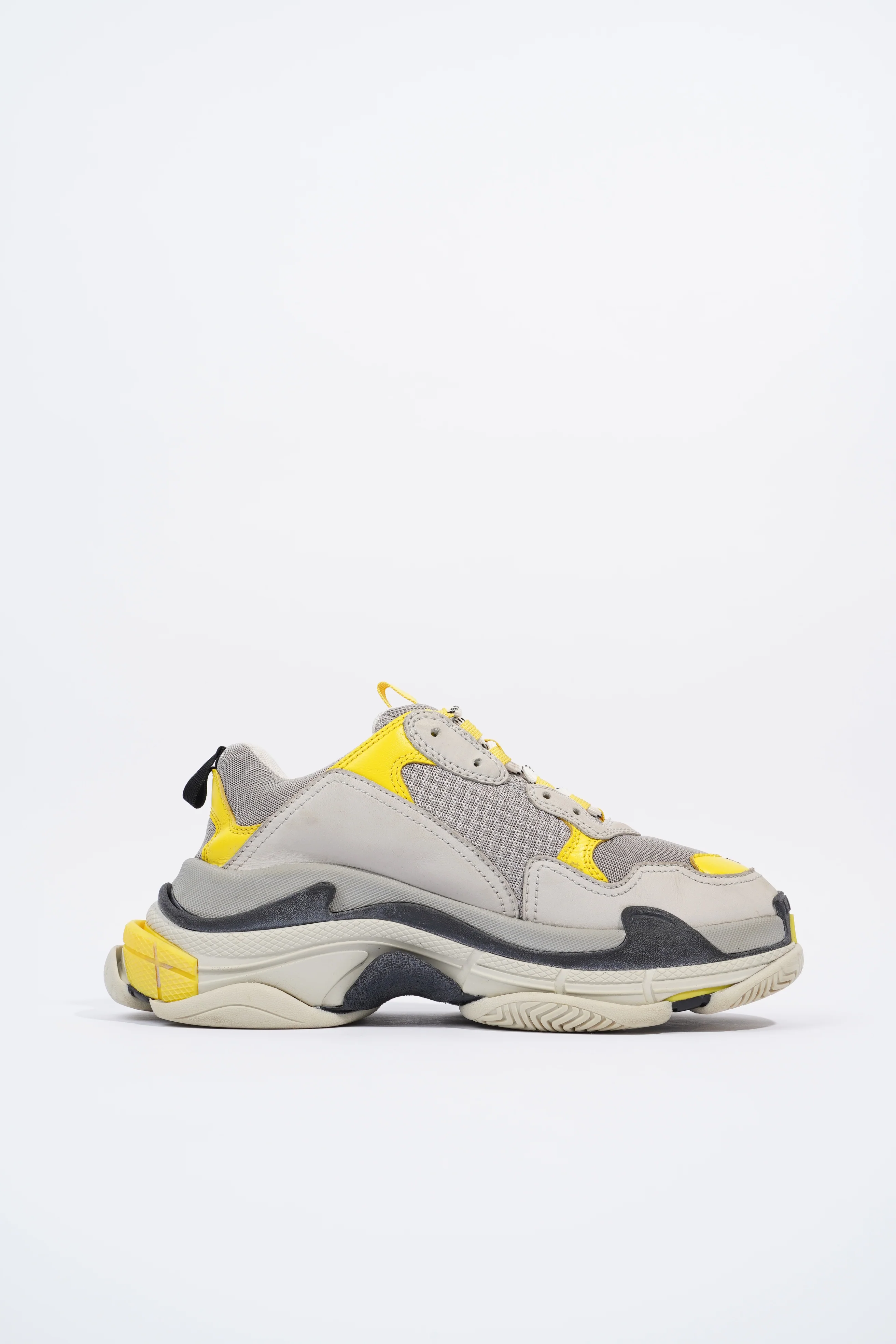 Balenciaga Triple S Grey / Yellow / Black Mesh EU 40 UK 6