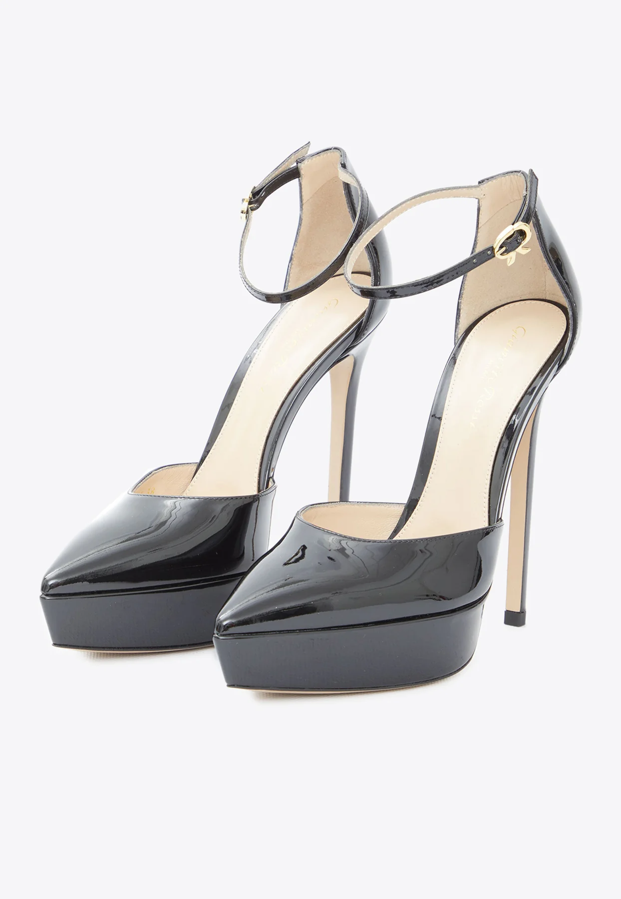 Gianvito Rossi Kasia 140 Platform Pumps in Patent Leather