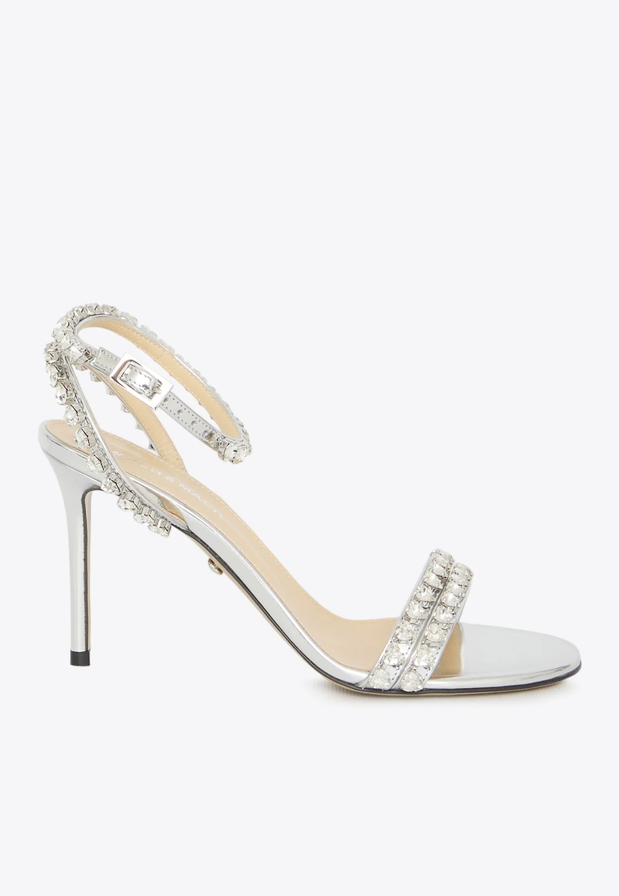 Mach and Mach Audrey 95 Crystal-Embellished Sandals