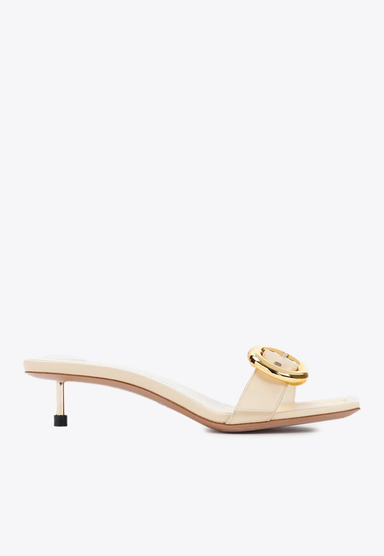 Jacquemus Regalo 40 Geometric Buckles Mules