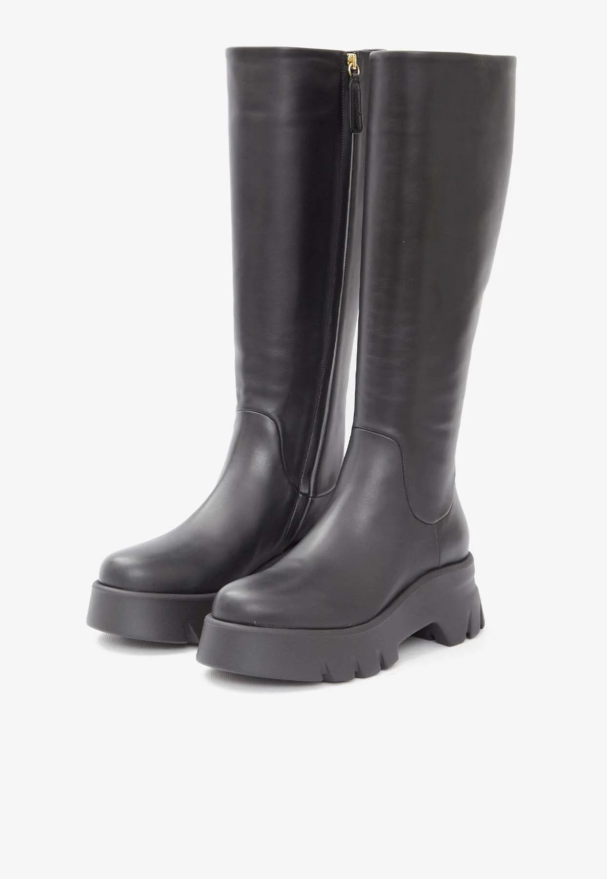 Gianvito Rossi Montey Knee-High Leather Boots