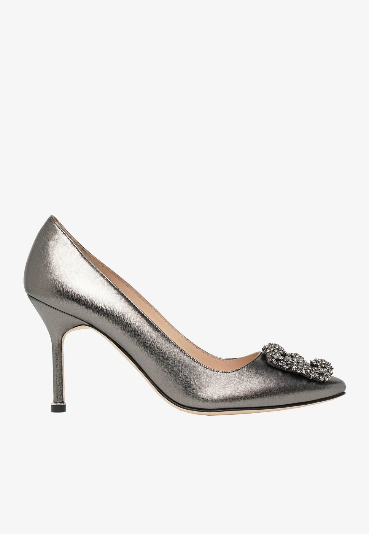 Manolo Blahnik Hangisi 90 Satin Pumps