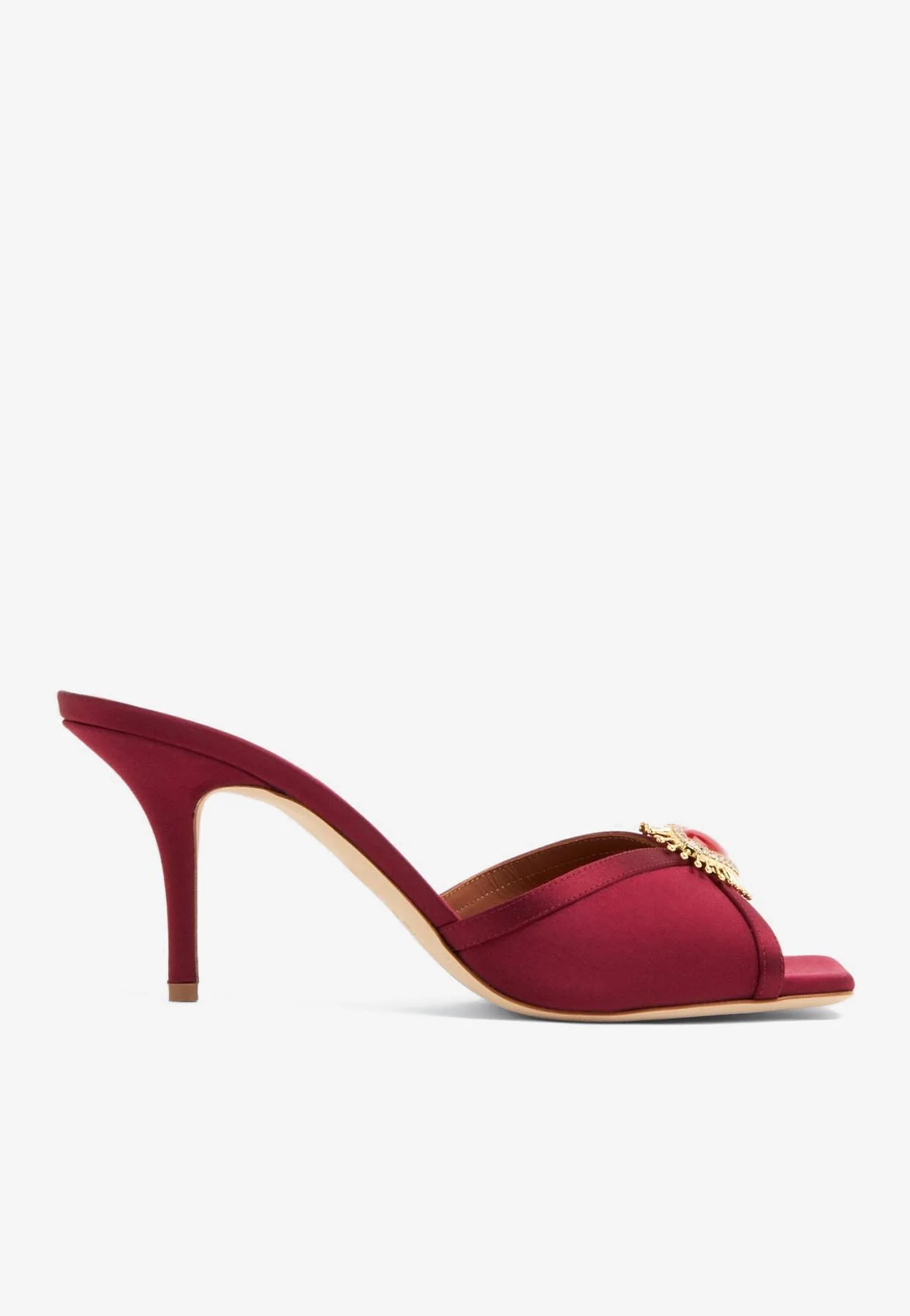 Malone Souliers X L'Atelier Nawbar Perla 70 Satin Mules