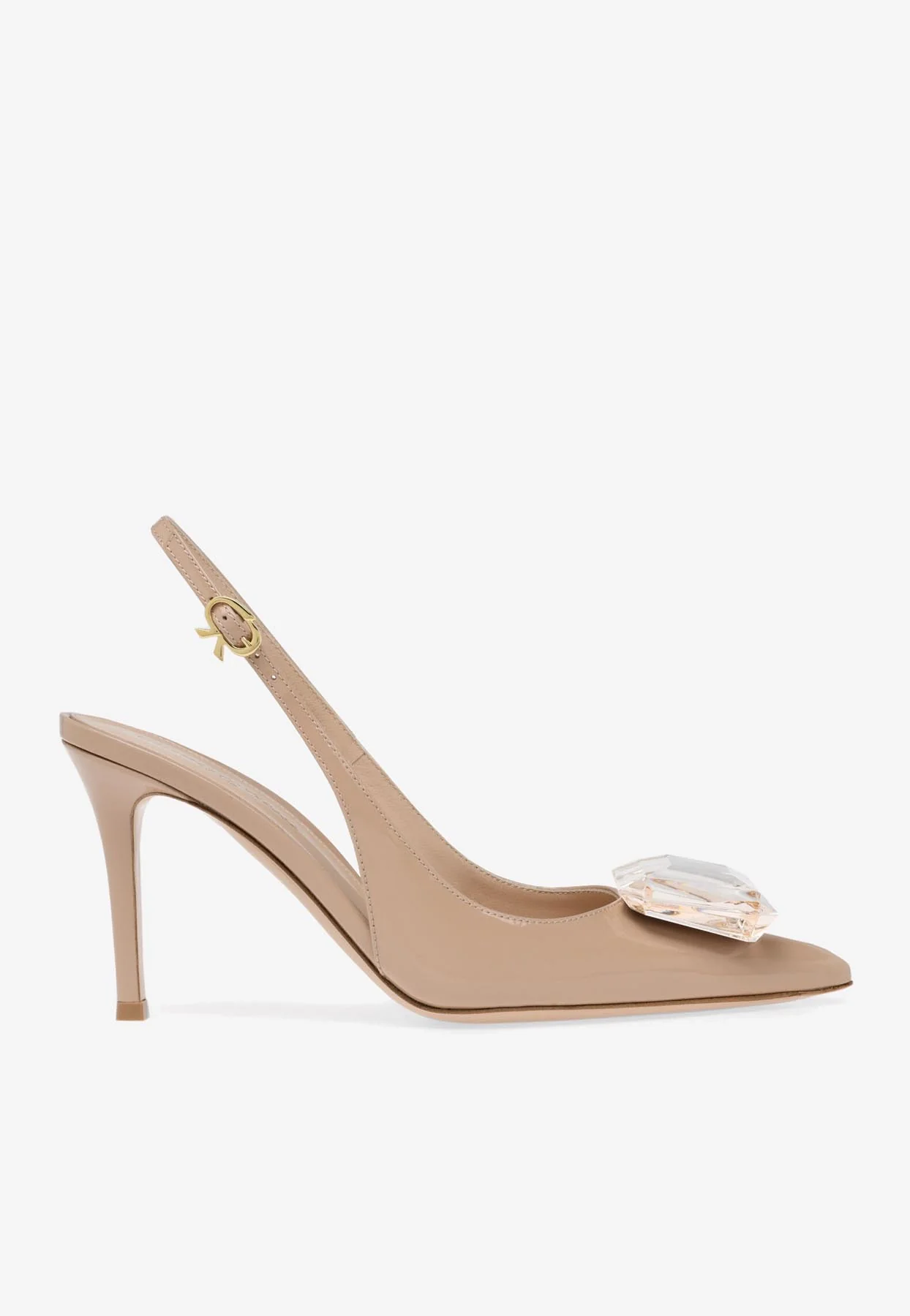 Gianvito Rossi Jaipur 85 Slingback Pumps