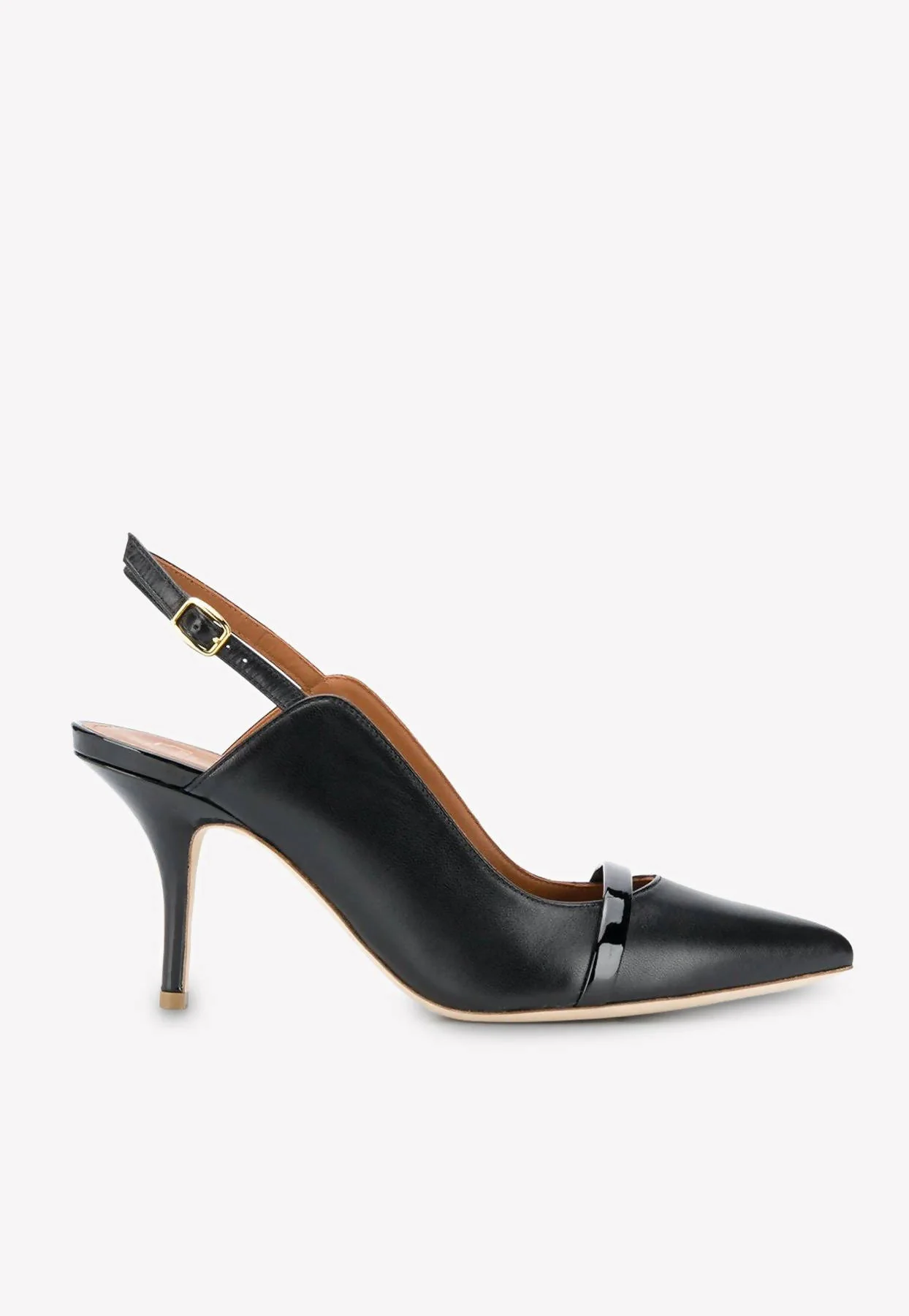 Malone Souliers Marion 70 Slingback Pumps in Nappa Leather