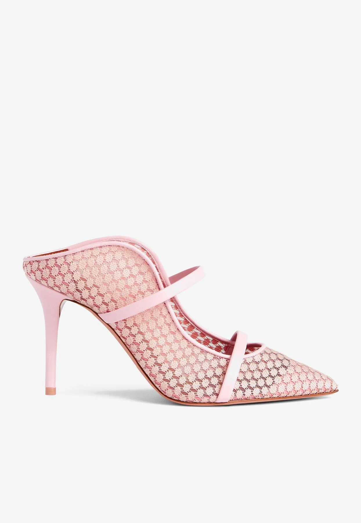 Malone Souliers Maureen 85 Lace Mesh Mules