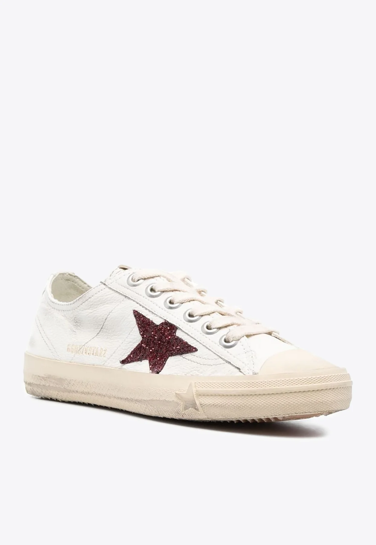 Golden Goose GGDB V-Star Leather Low-Top Sneakers Women Men