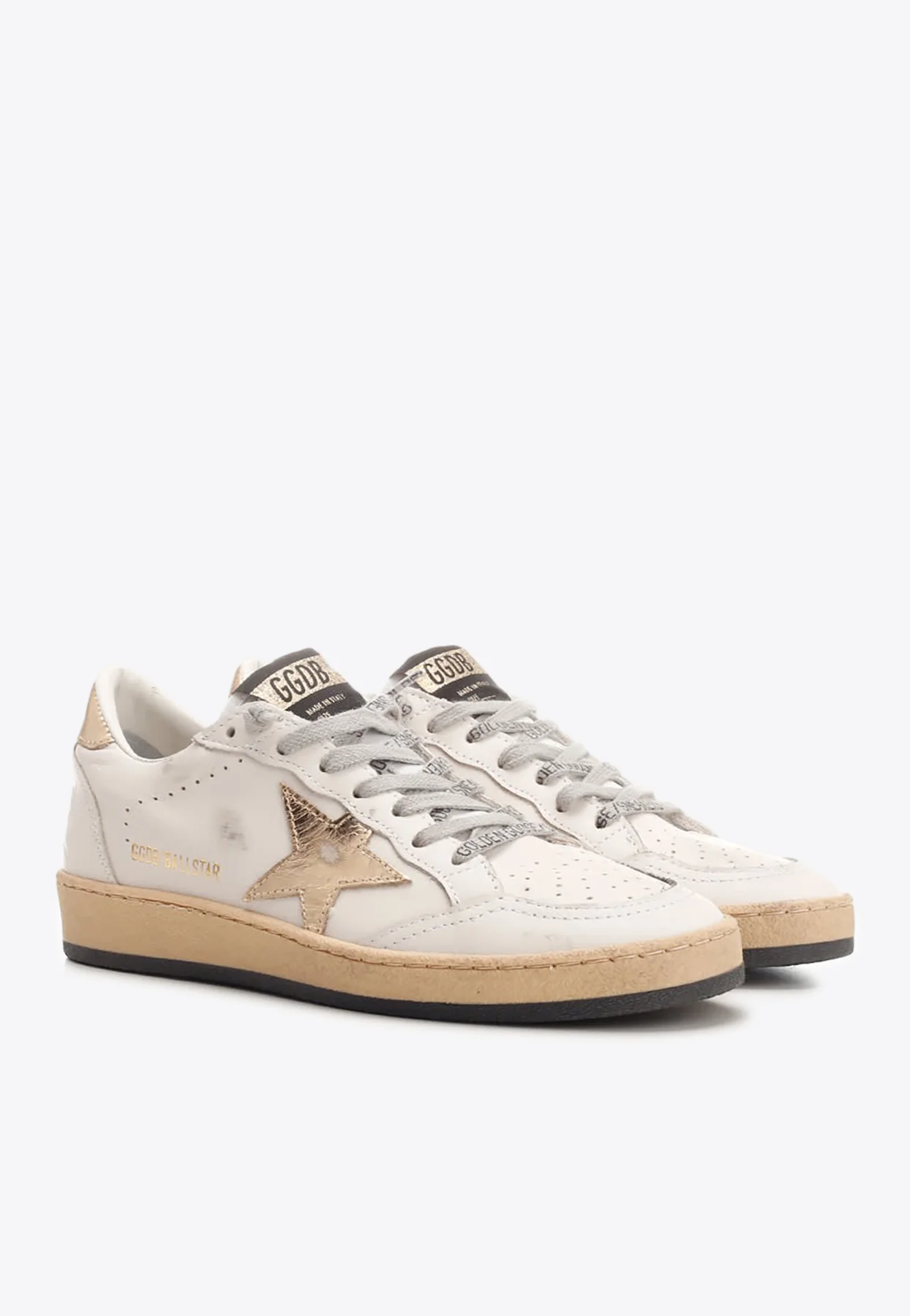 Golden Goose GGDB Ball Star Distressed Low-Top Sneakers Women Men