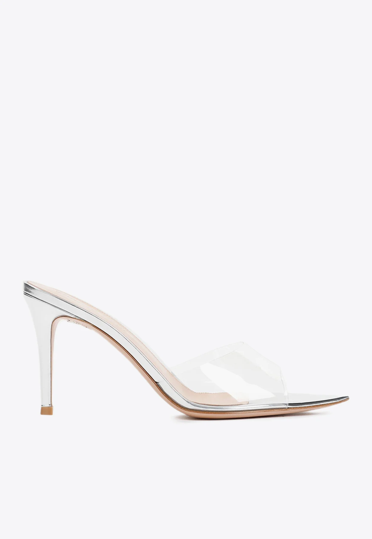 Gianvito Rossi Elle 85 Mules in Leather