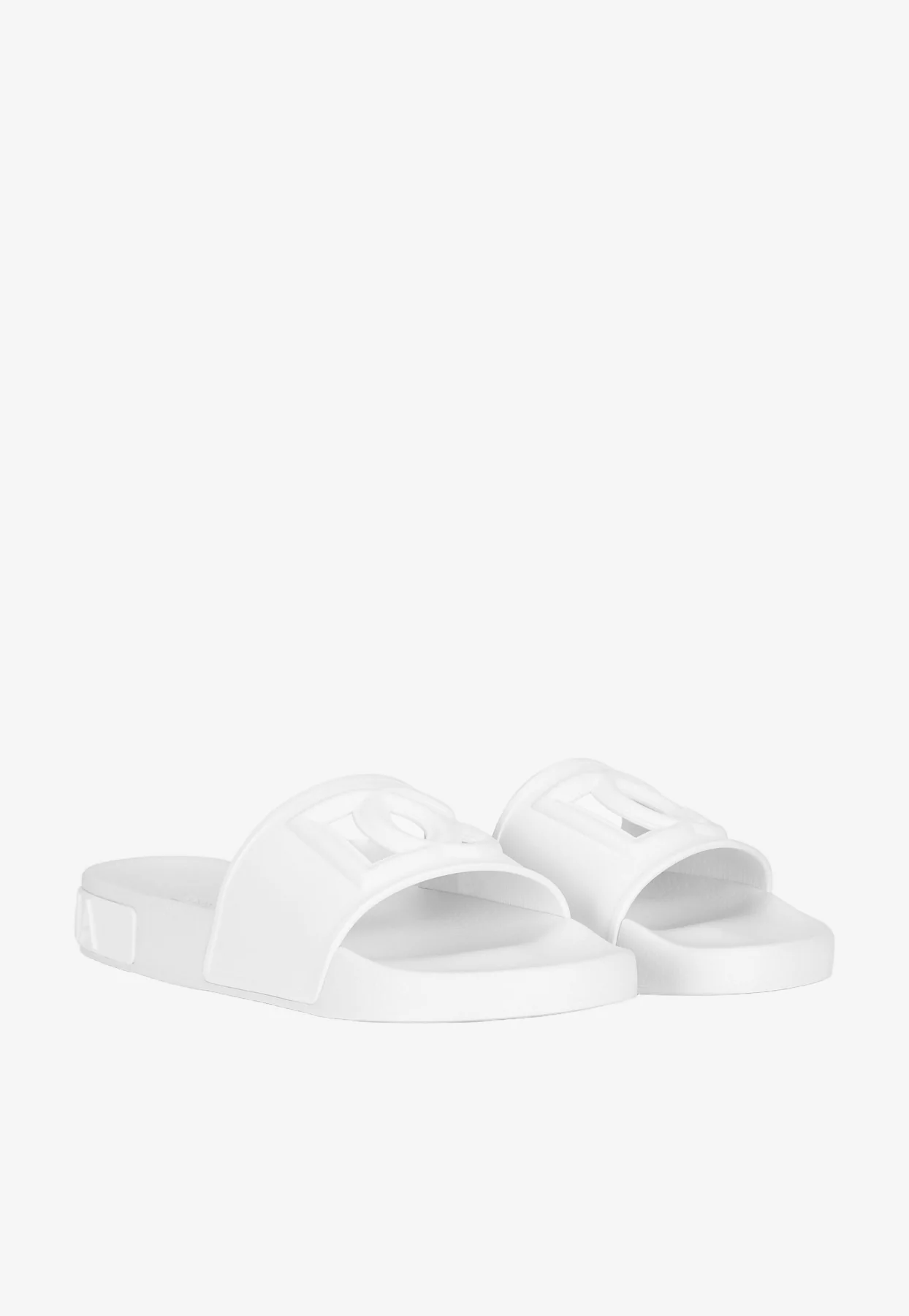 Dolce Gabbana DG Millenials Rubber Slides