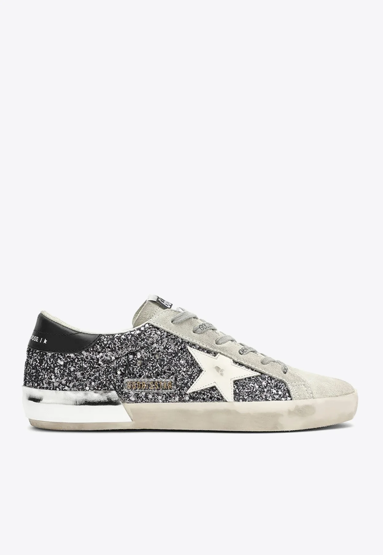 Golden Goose GGDB Super-Star Low-Top Glittered Sneakers Women Men