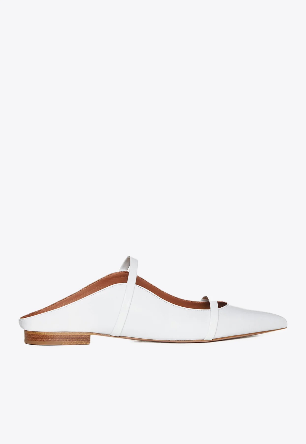 Malone Souliers Maureen Nappa Leather Flat Mules