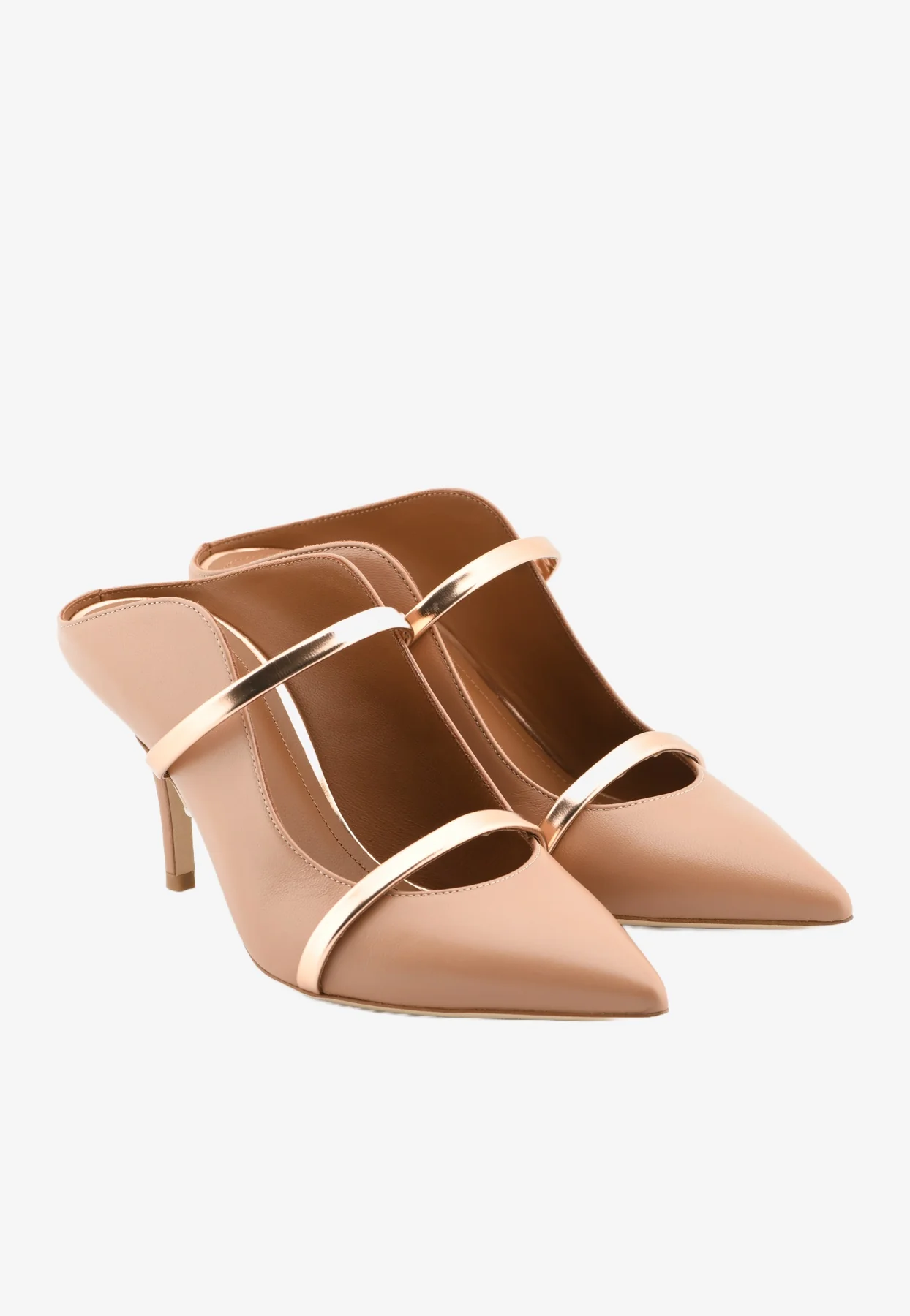 Malone Souliers Maureen 70 Nappa Leather Mules