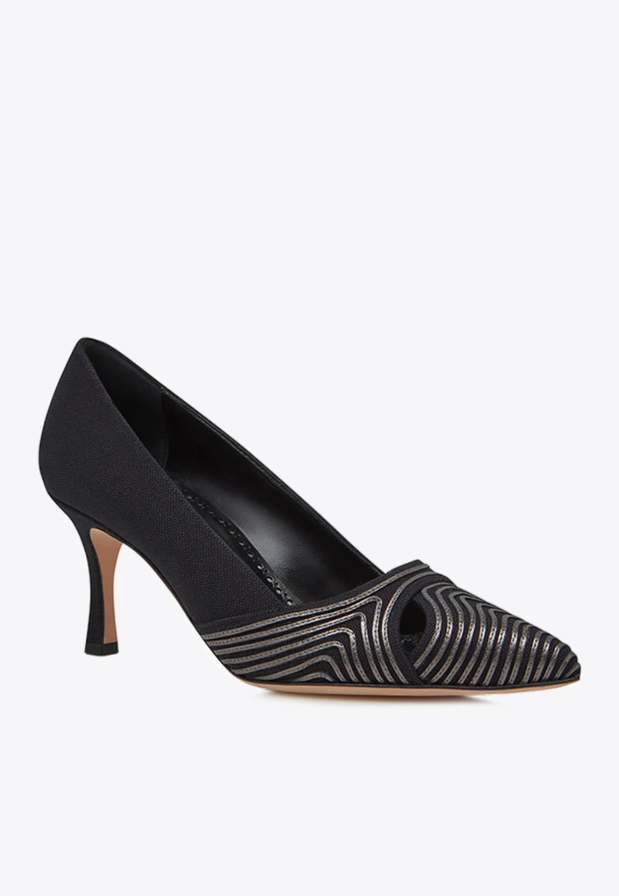 Manolo Blahnik Turgi 70 Cut-Out Pumps
