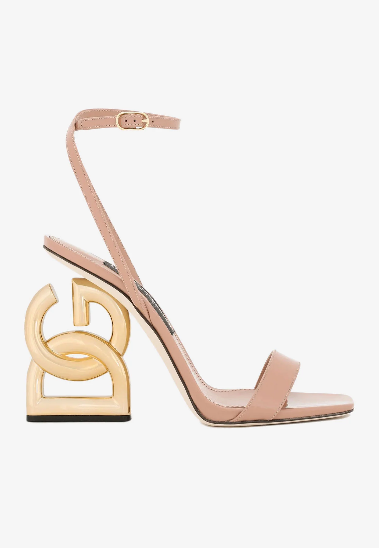 Dolce Gabbana Keira 105 Patent Leather Sandals