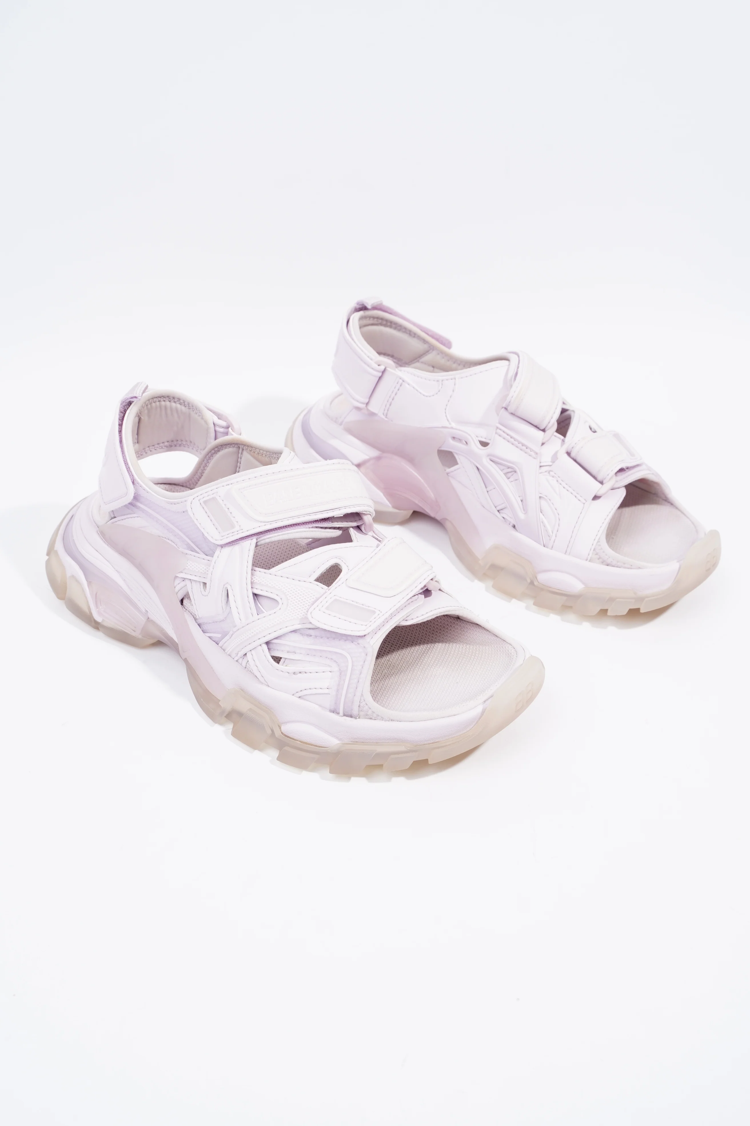 Balenciaga Track Sandal Lilac Neoprene EU 37 UK 4