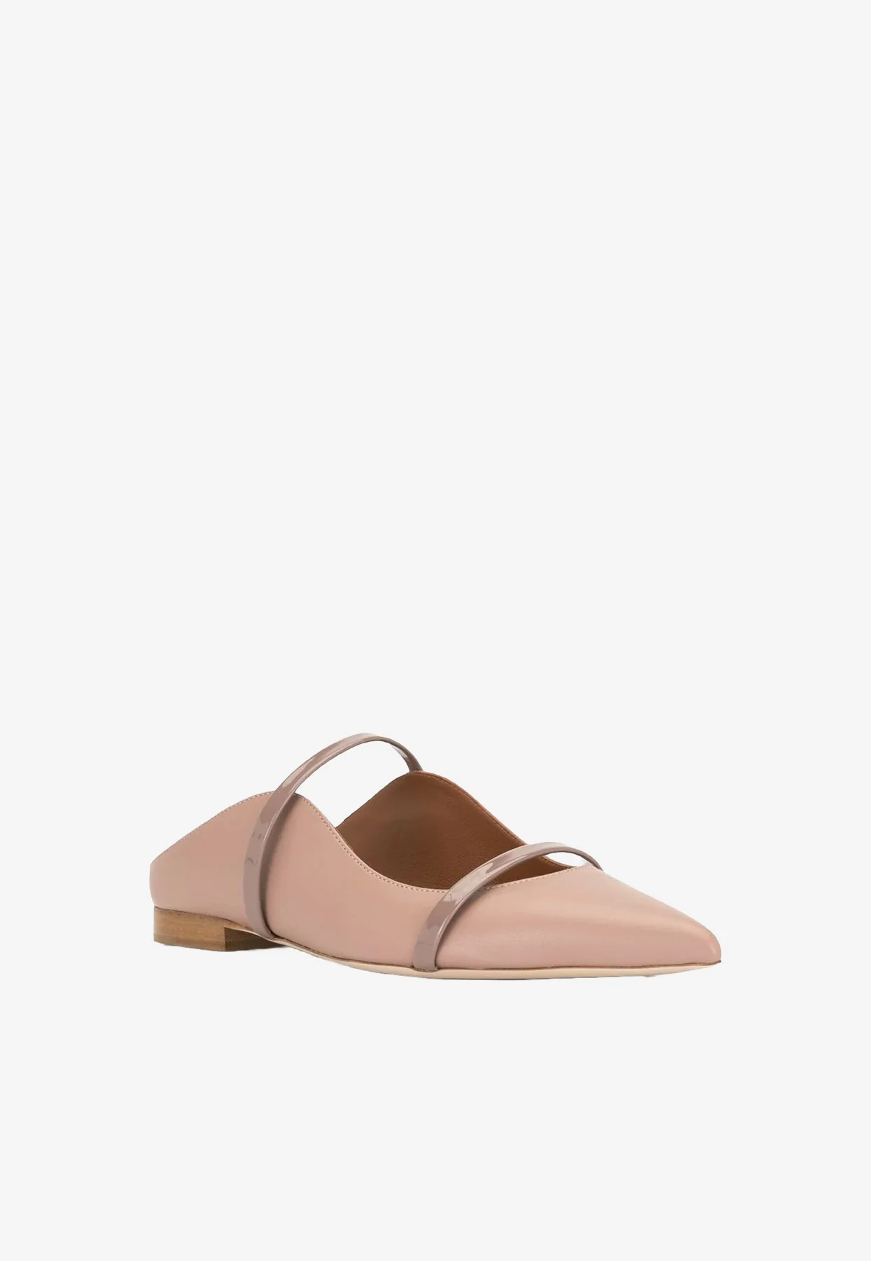 Malone Souliers Maureen Flat Mules in Nappa Leather