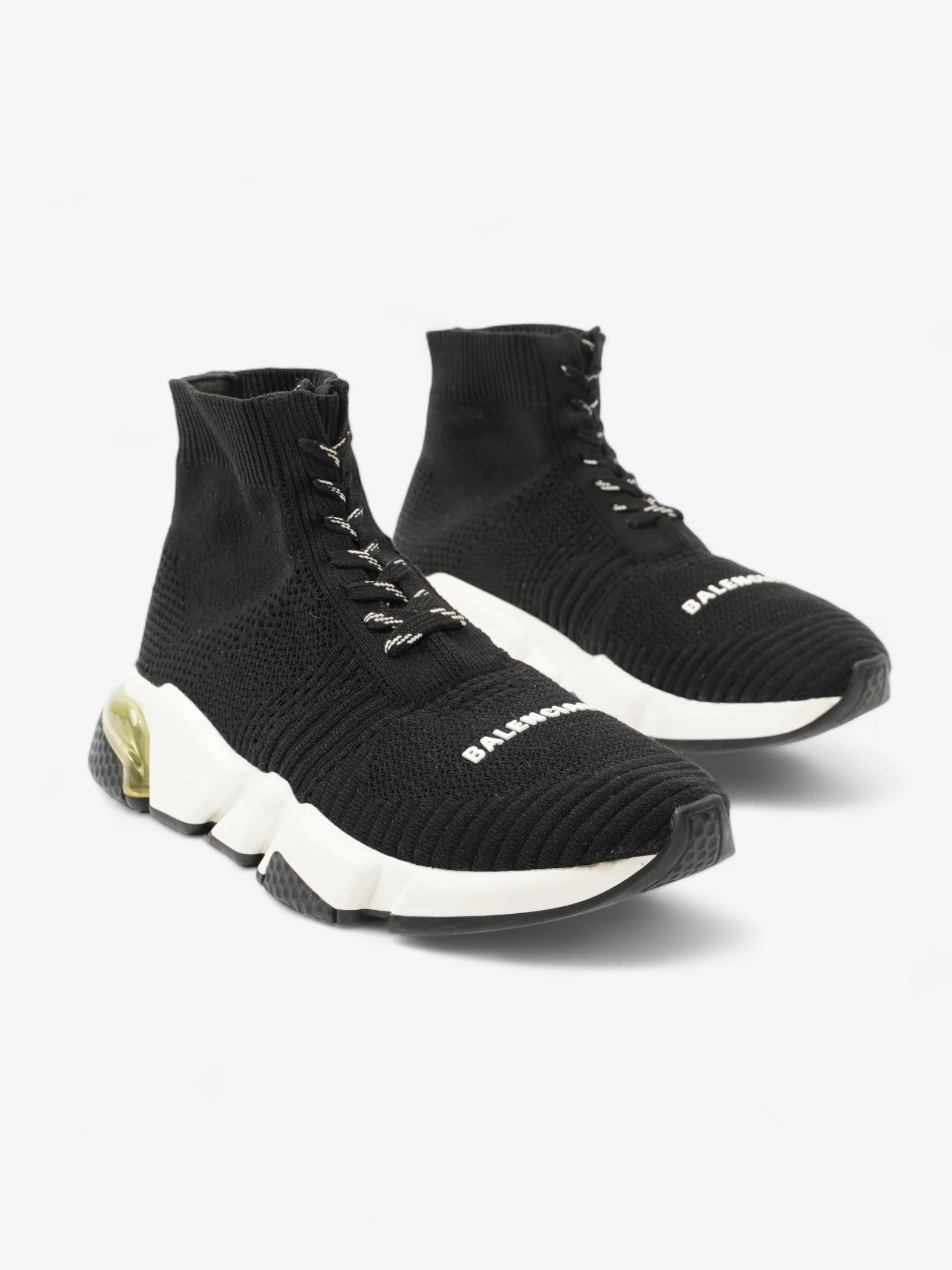 Balenciaga Speed Bubble Laced Black / White Cotton EU 36 UK 3