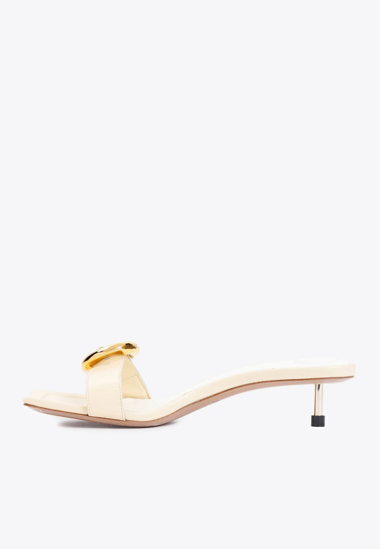 Jacquemus Regalo 40 Geometric Buckles Mules