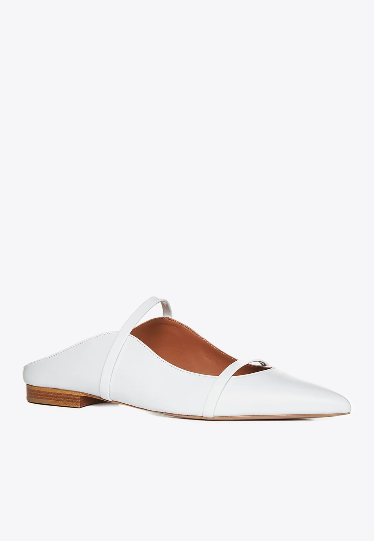 Malone Souliers Maureen Nappa Leather Flat Mules