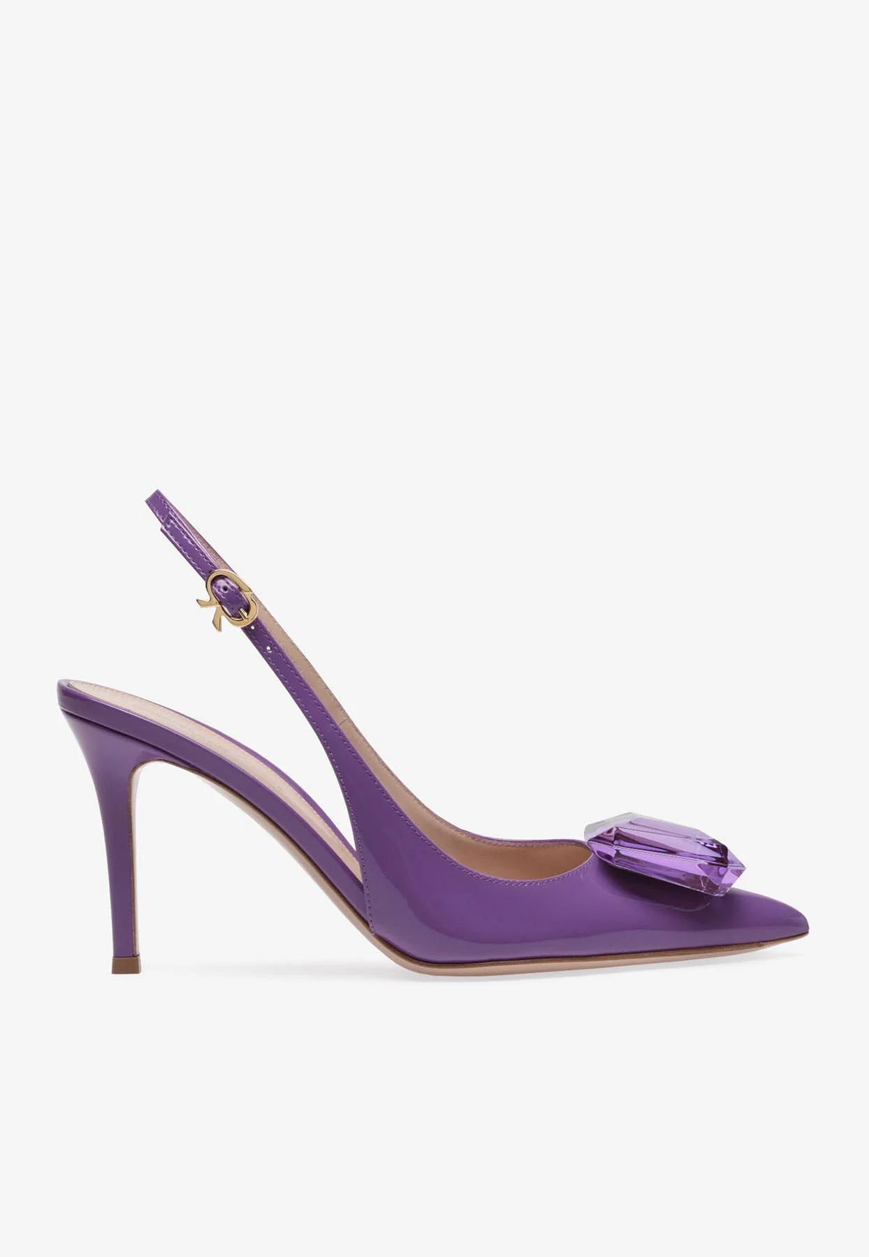 Gianvito Rossi Jaipur 85 Slingback Pumps