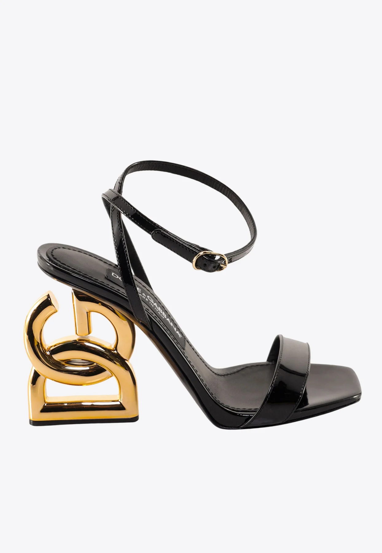Dolce Gabbana Keira 105 Patent Leather Sandals