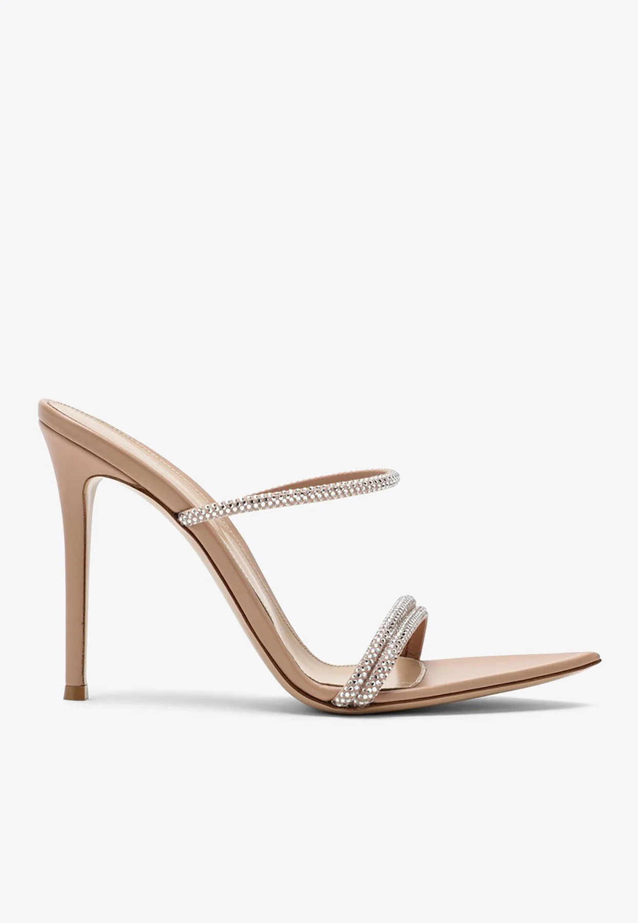 Gianvito Rossi Cannes 110 Crystal-Embellished Sandals