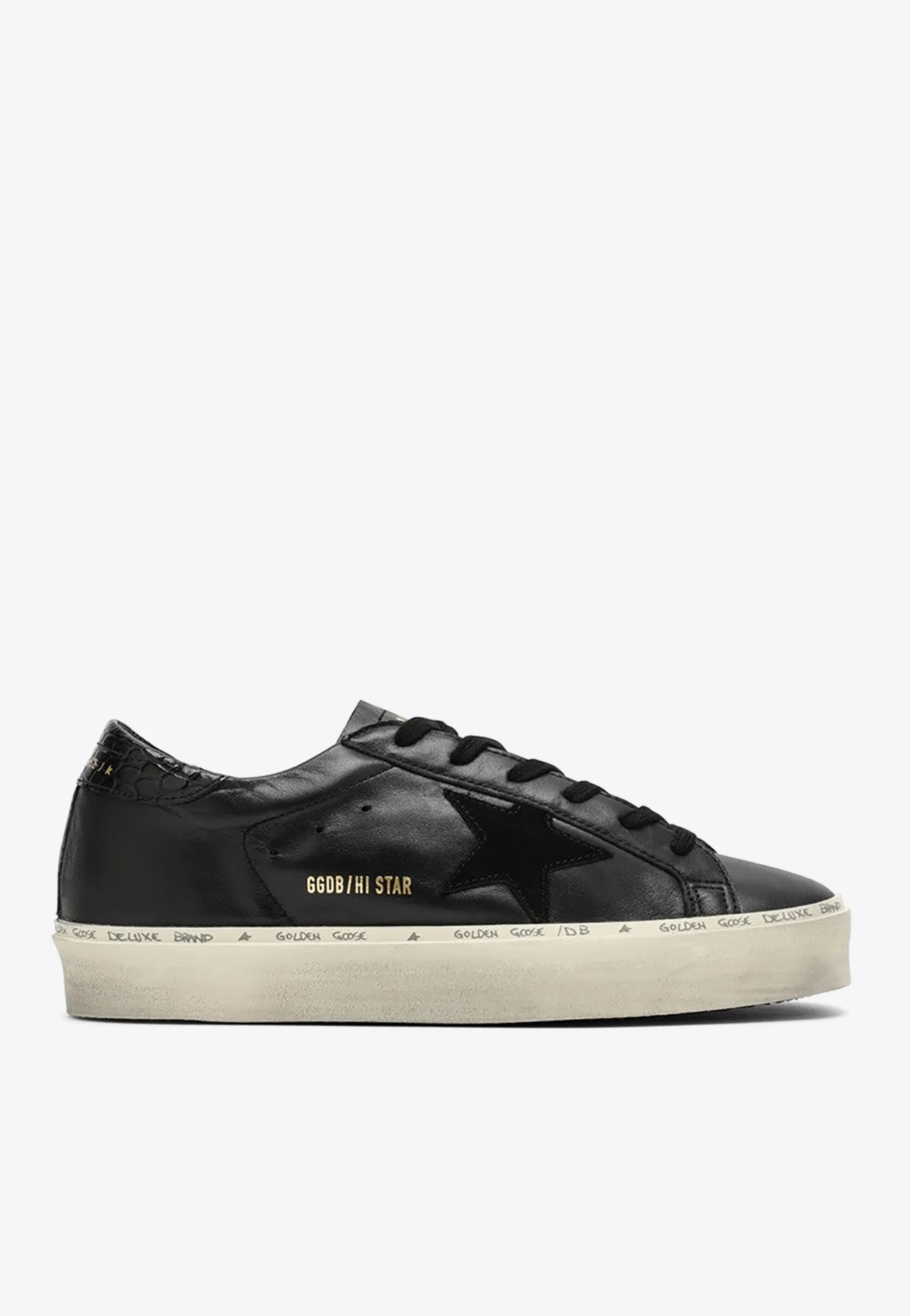 Golden Goose GGDB Hi Star Leather Low-Top Sneakers Women Men