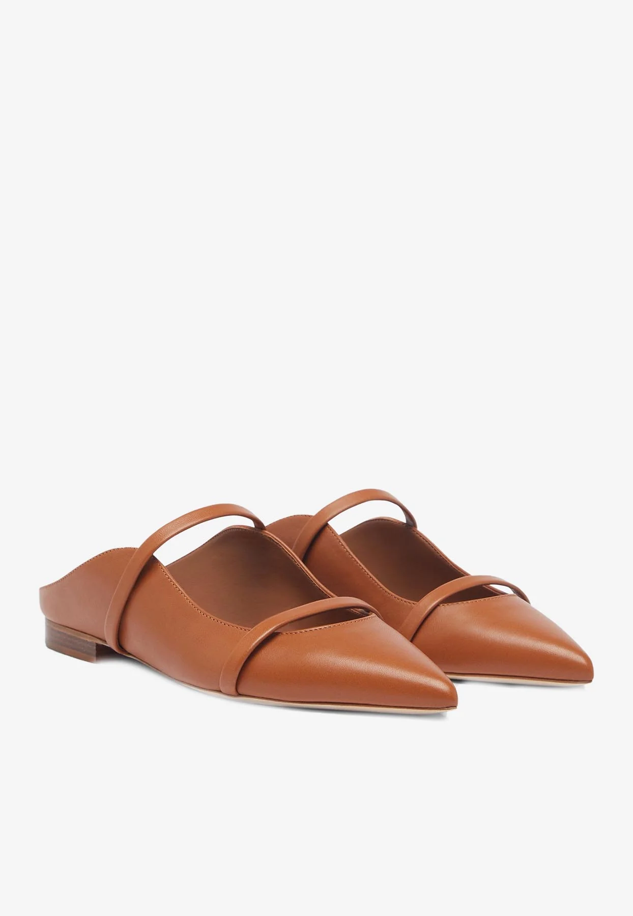 Malone Souliers Maureen Pointed-Toe Flat Mules