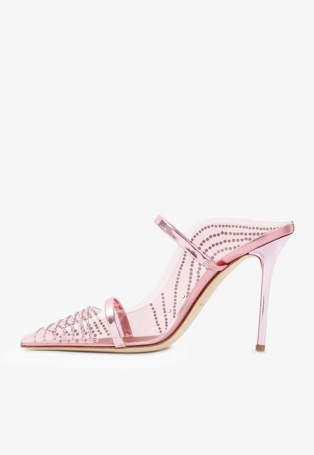 Malone Souliers Maureen 100 Crystal-Embellished Mules