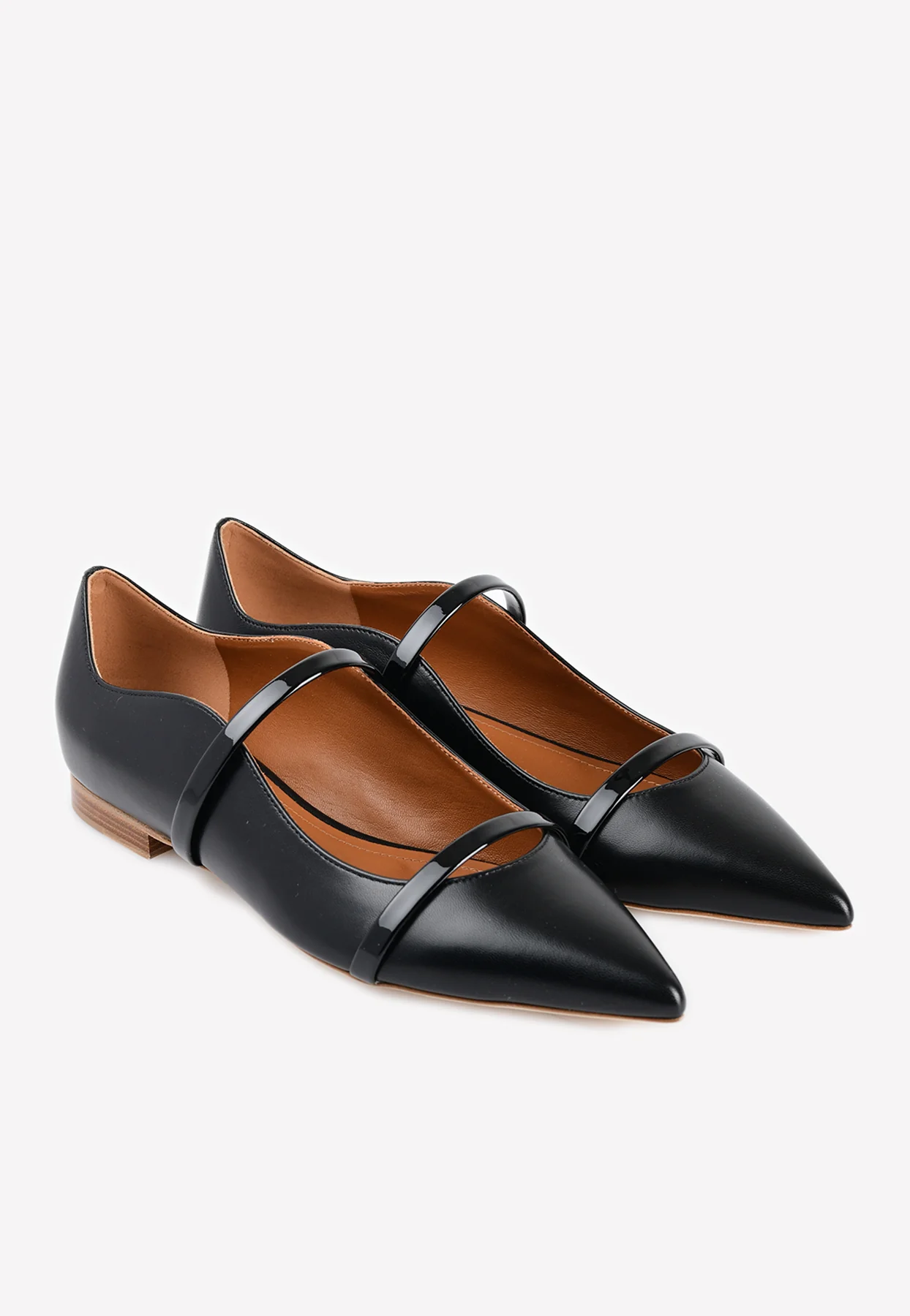 Malone Souliers Maureen Flat Mules in Nappa Leather