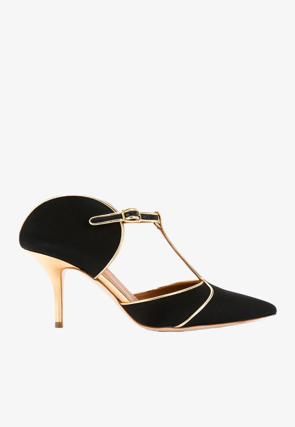 Malone Souliers Imogen 70 Suede T-strap Mules