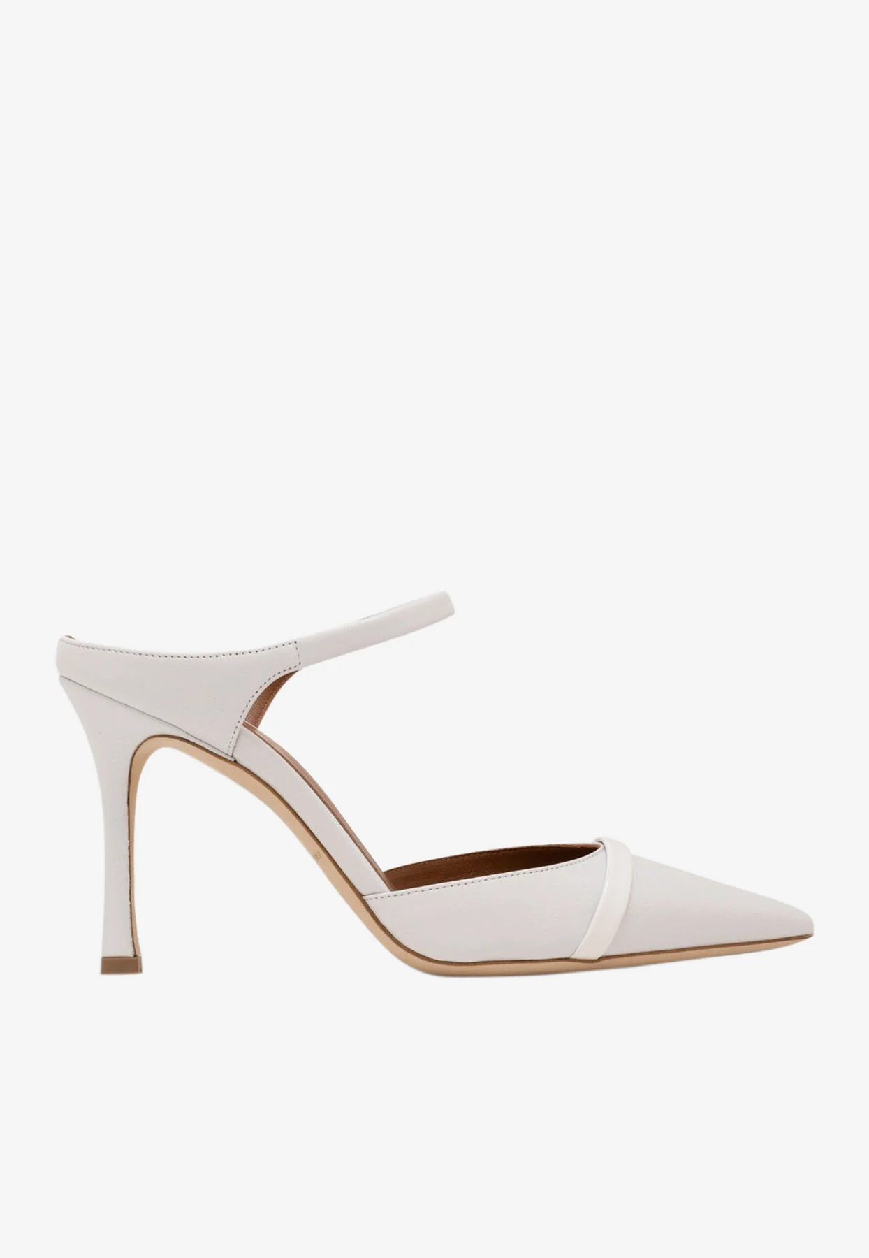 Malone Souliers Uma 90 Nappa Leather Mules