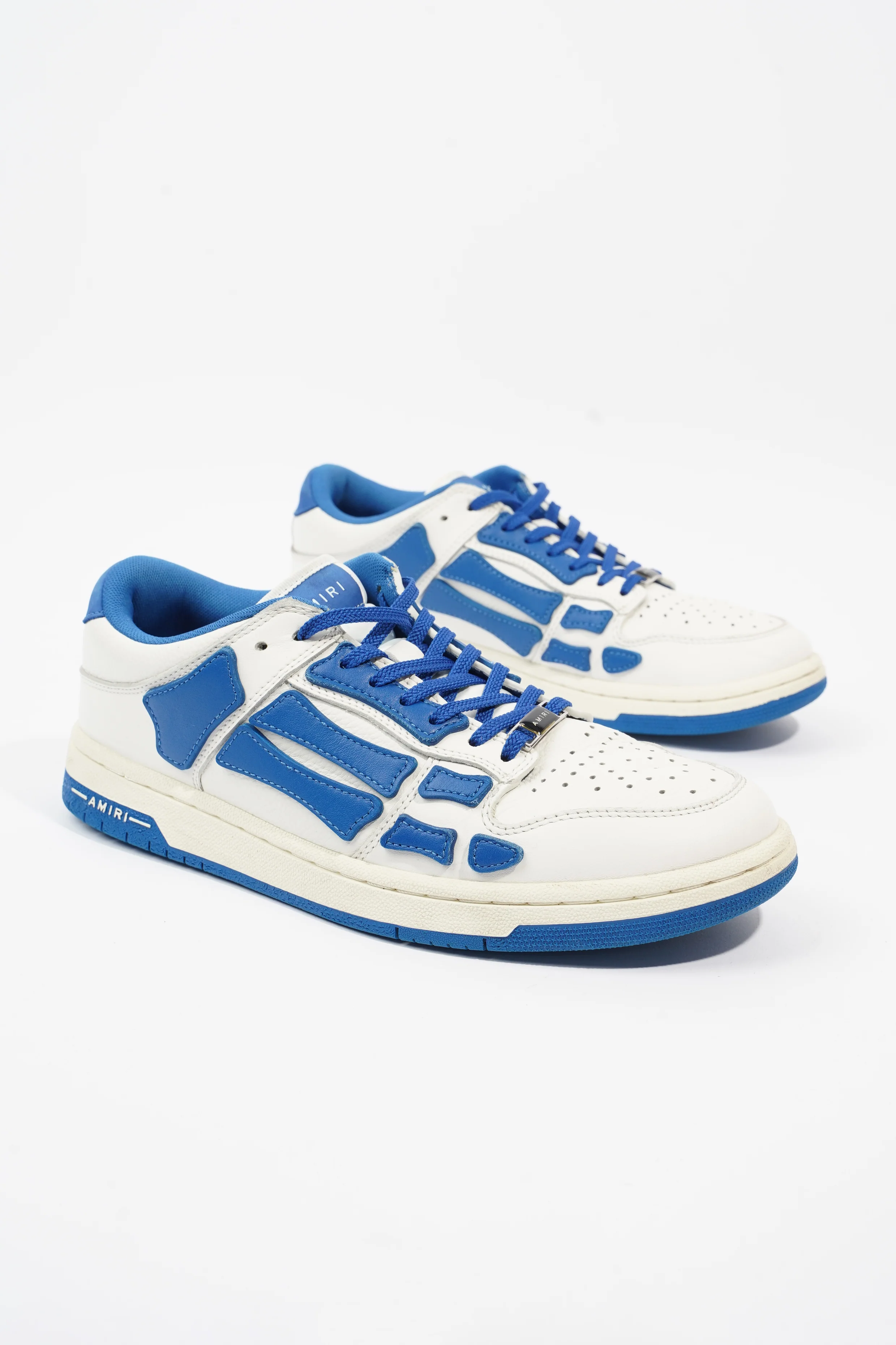 Amiri Skel Low-Top White / Blue Leather EU 41 UK 7