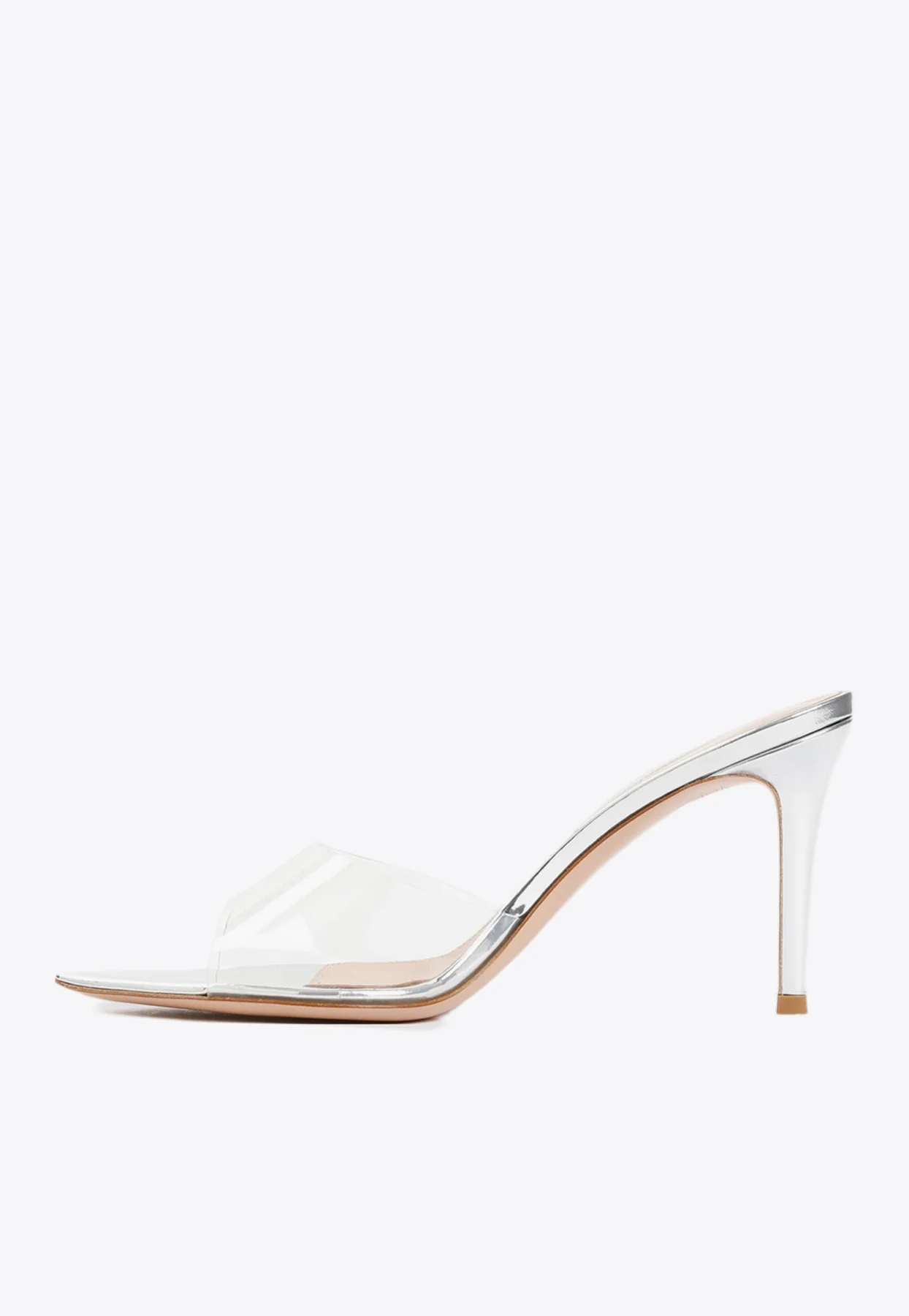 Gianvito Rossi Elle 85 Mules in Leather
