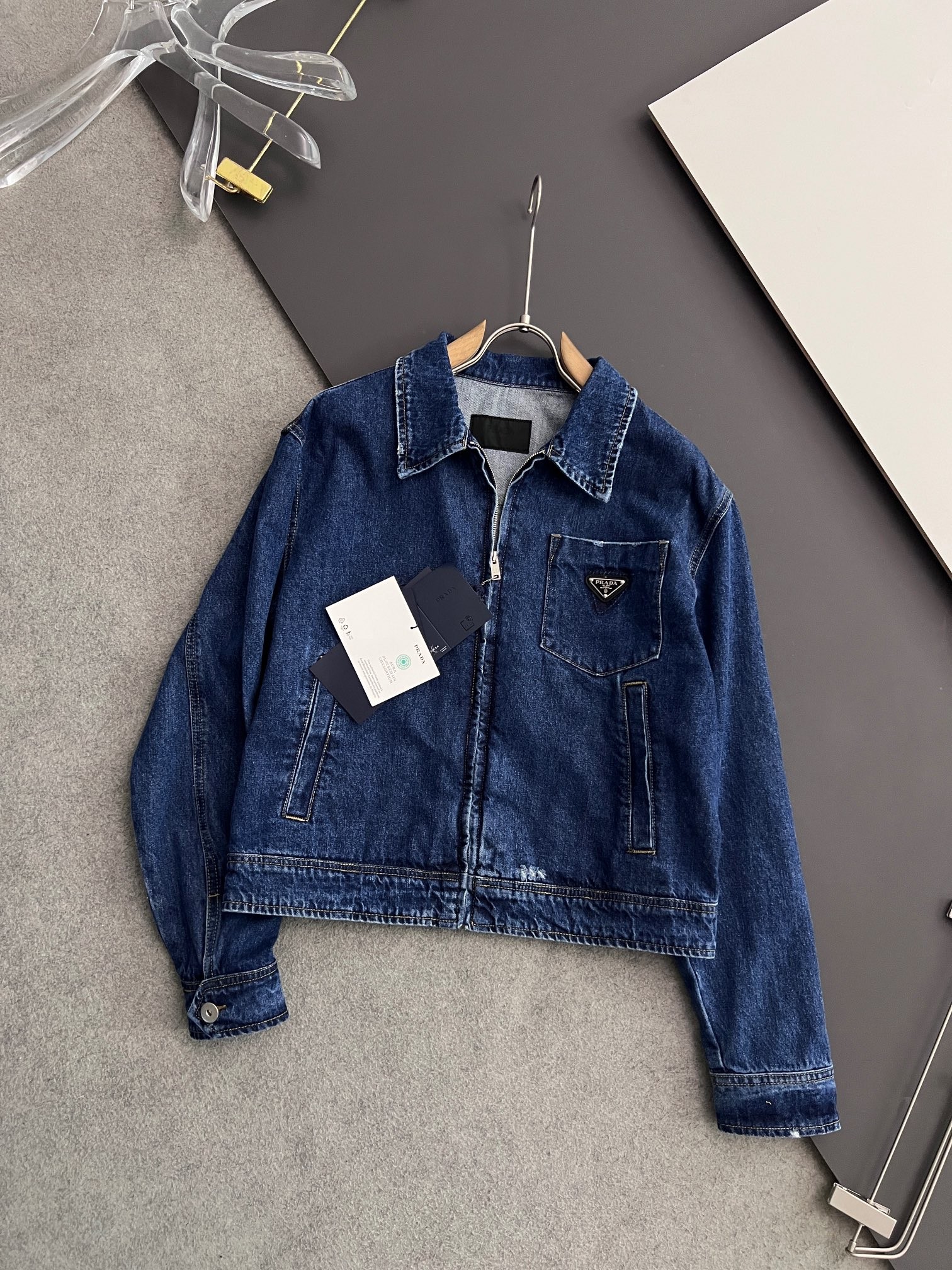 Prada 24ss early spring Jean Jacket
