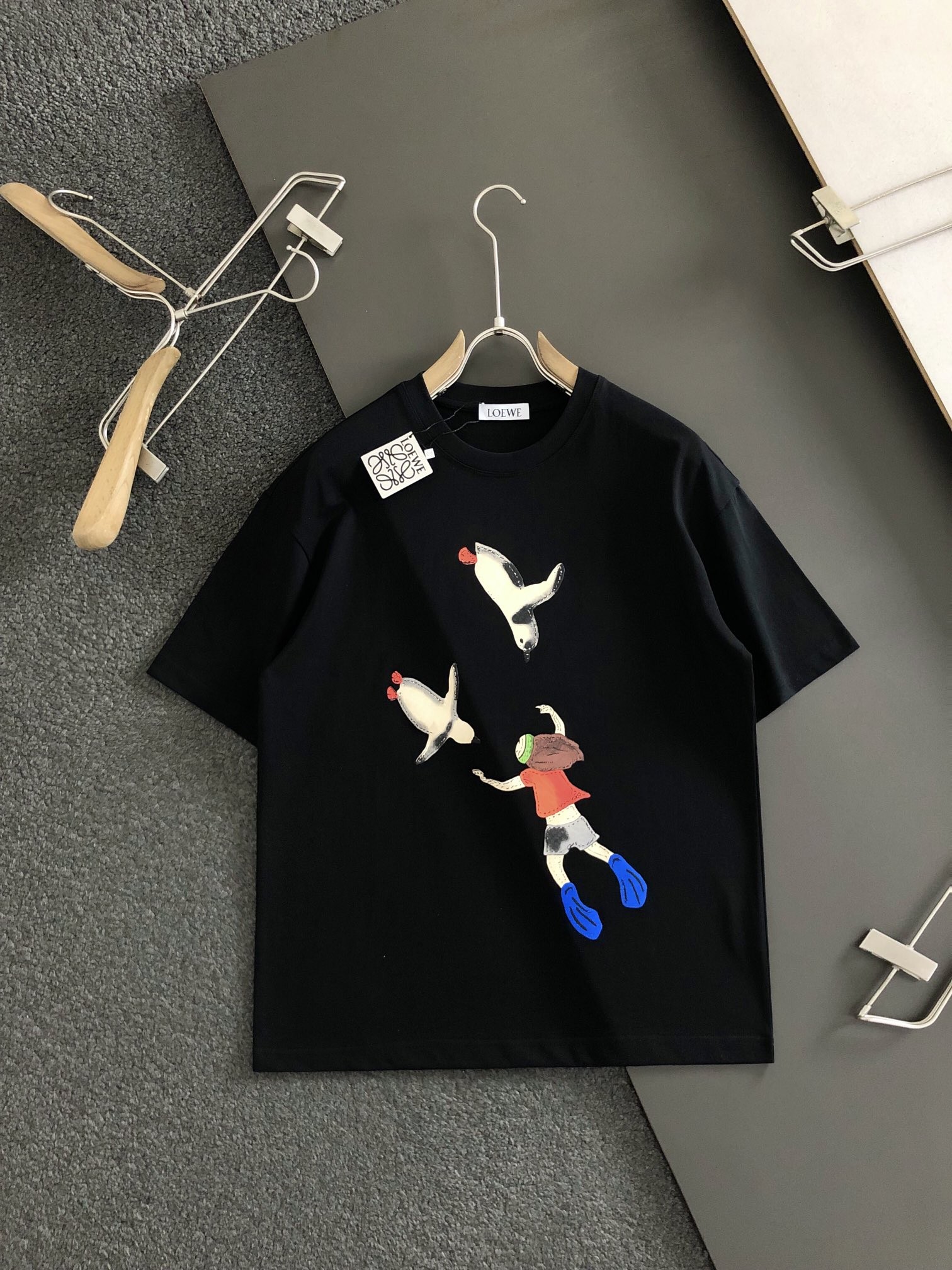 LOEWE Chihiro and Chihiro t-shirts