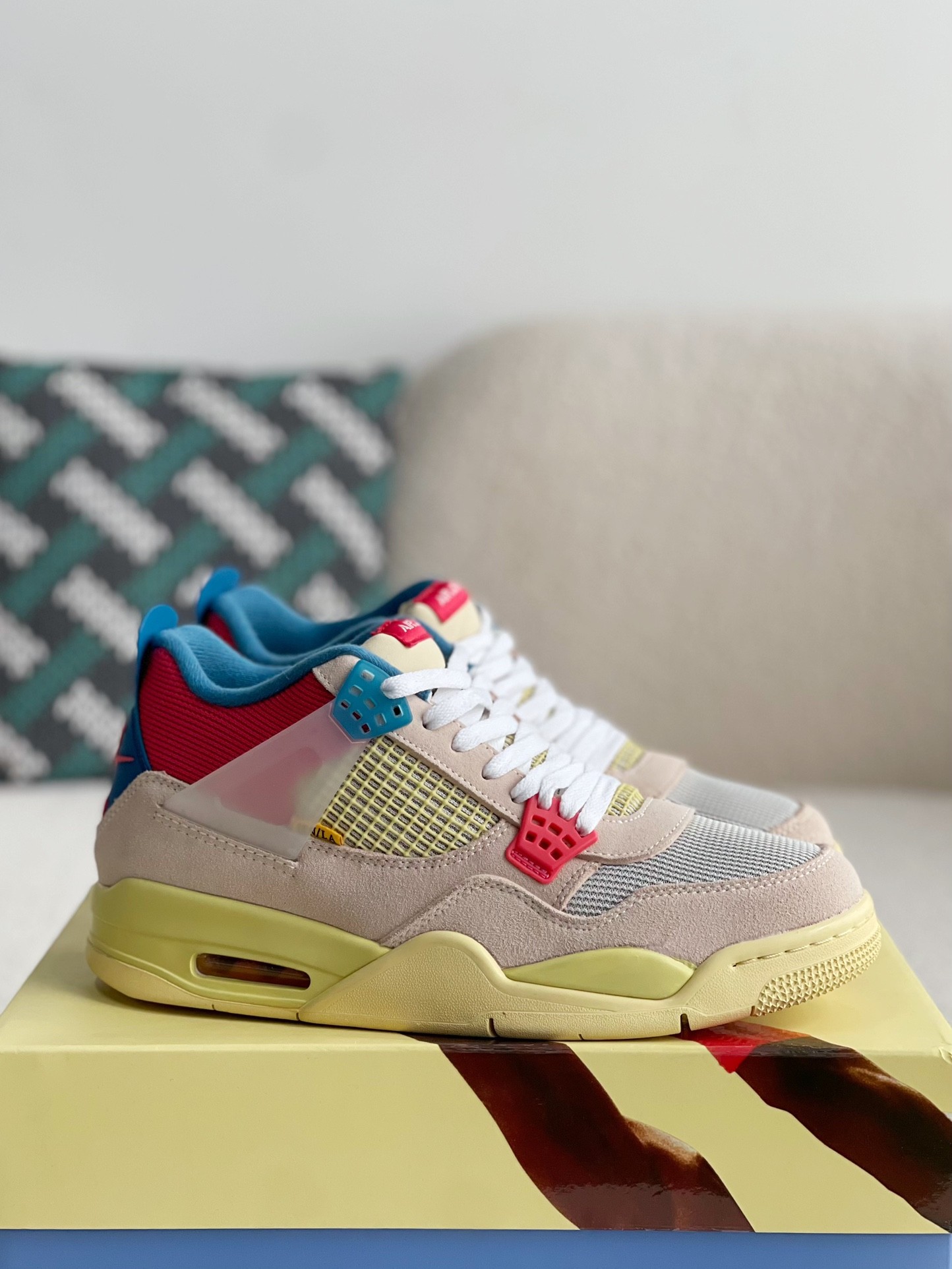 Union LA X Jordan 4 AJ4 Sneakers Retro