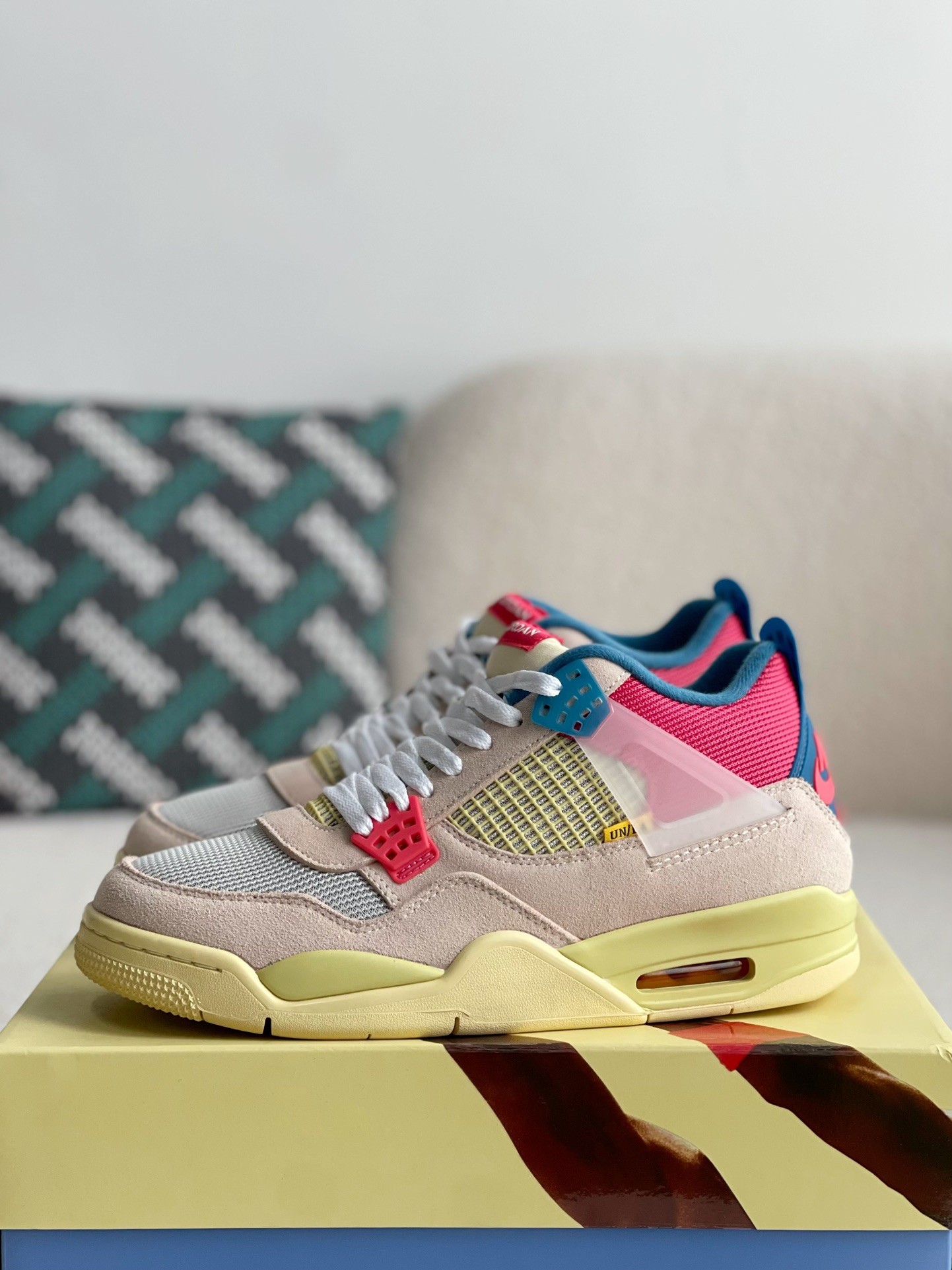 Union LA X Jordan 4 AJ4 Sneakers Retro