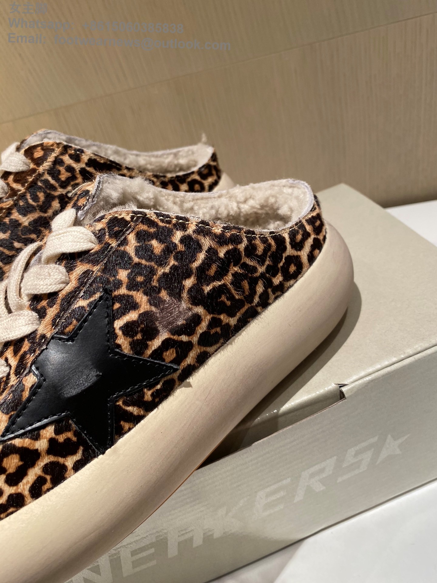 Golden Goose GGDB leopard Sneakers Women Men 907