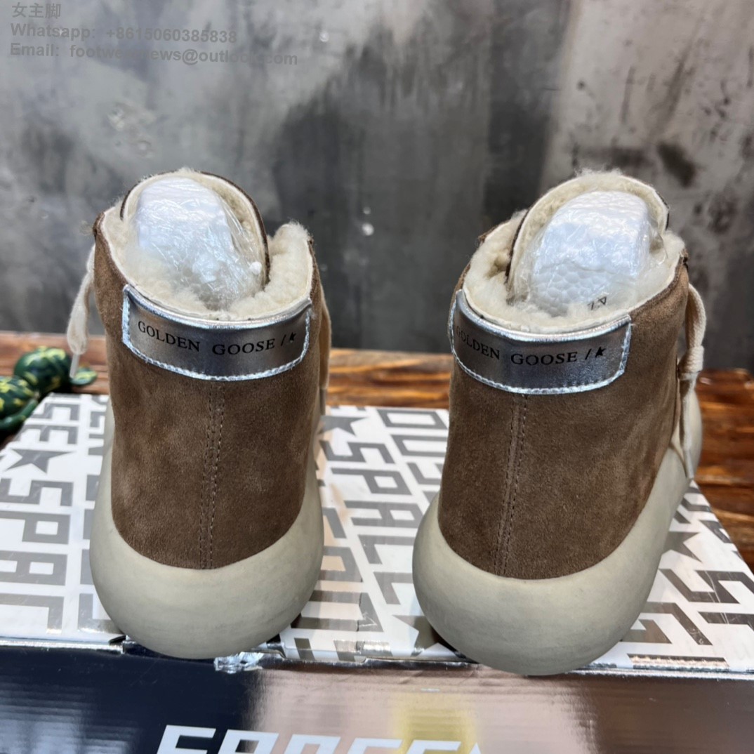 Golden Goose GGDB High Tops Sneakers leopard Women Men 895