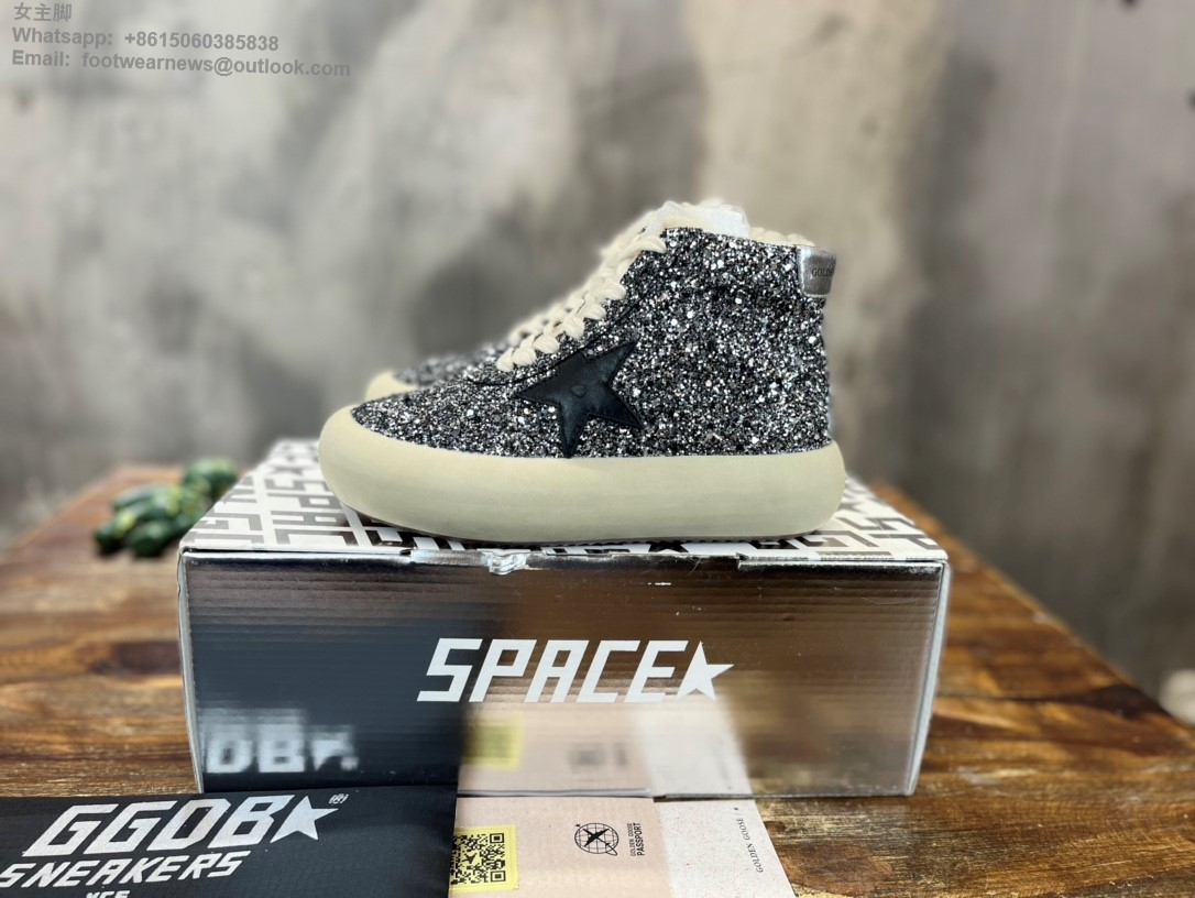 Golden Goose GGDB High Tops Sneakers leopard Women Men 895