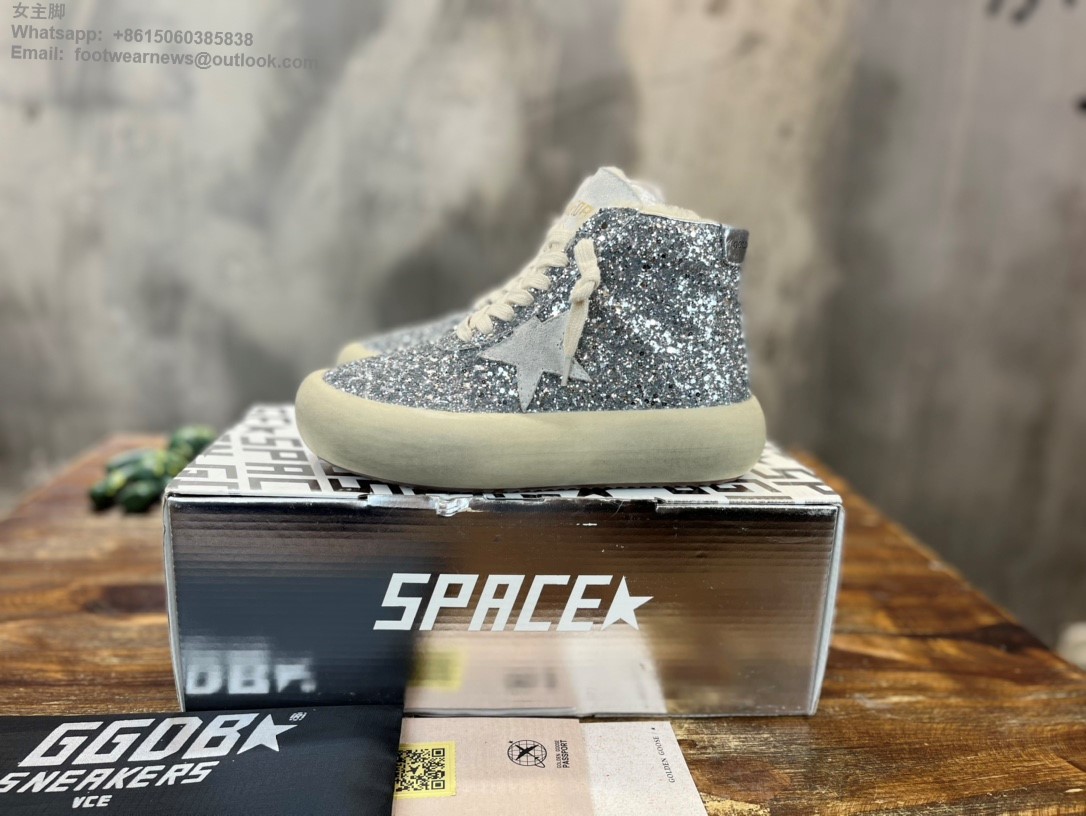 Golden Goose GGDB High Tops Sneakers leopard Women Men 895