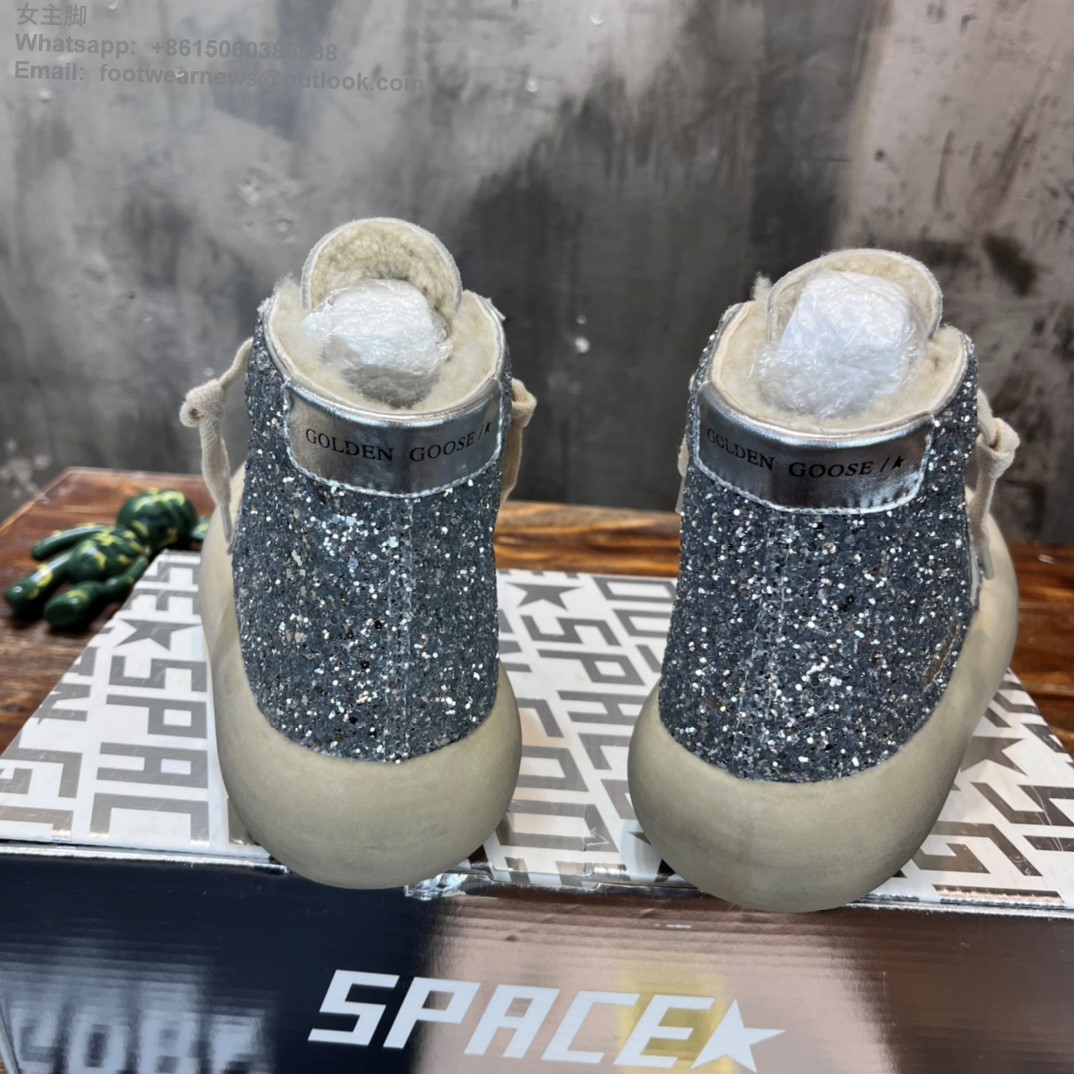 Golden Goose GGDB High Tops Sneakers leopard Women Men 895