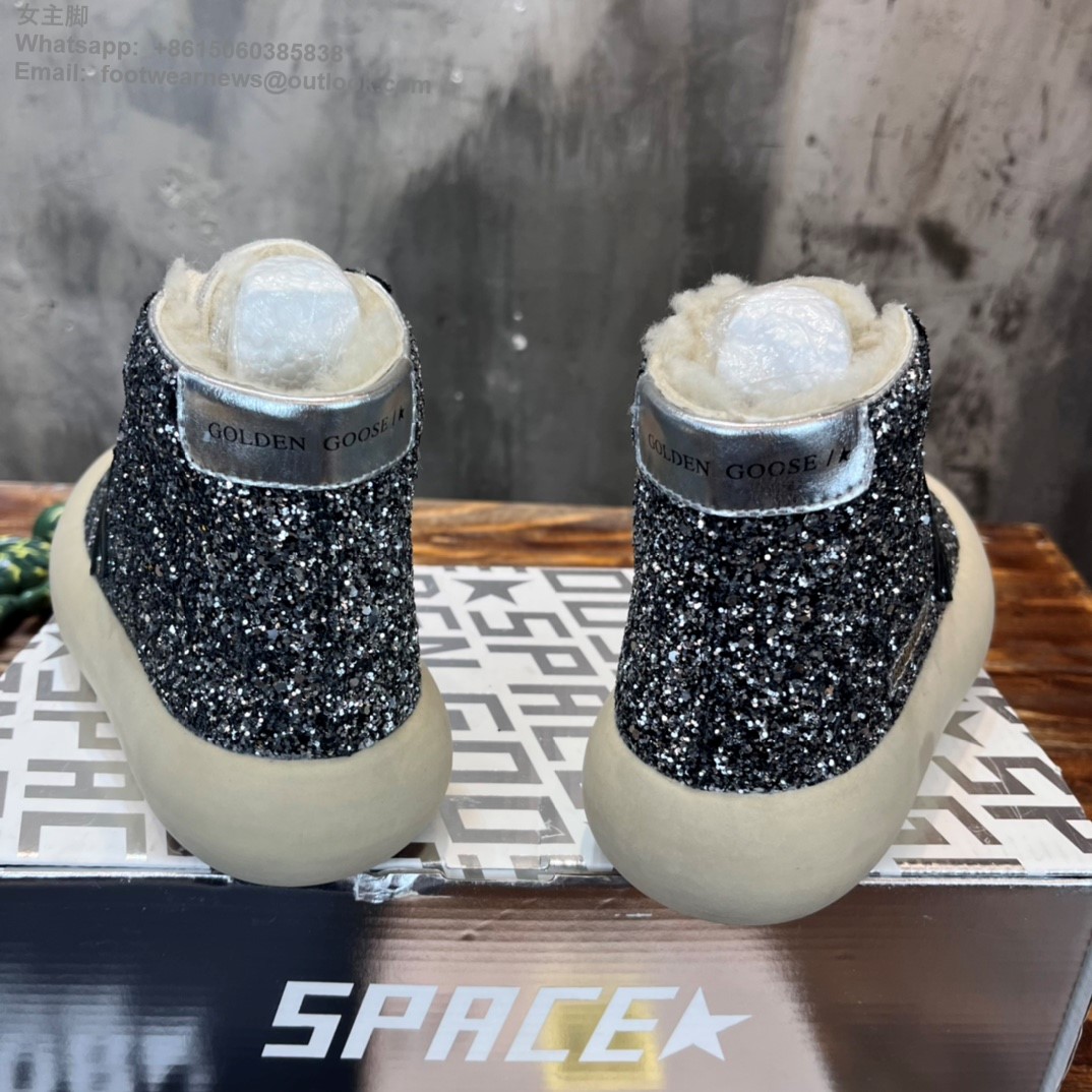 Golden Goose GGDB High Tops Sneakers leopard Women Men 895