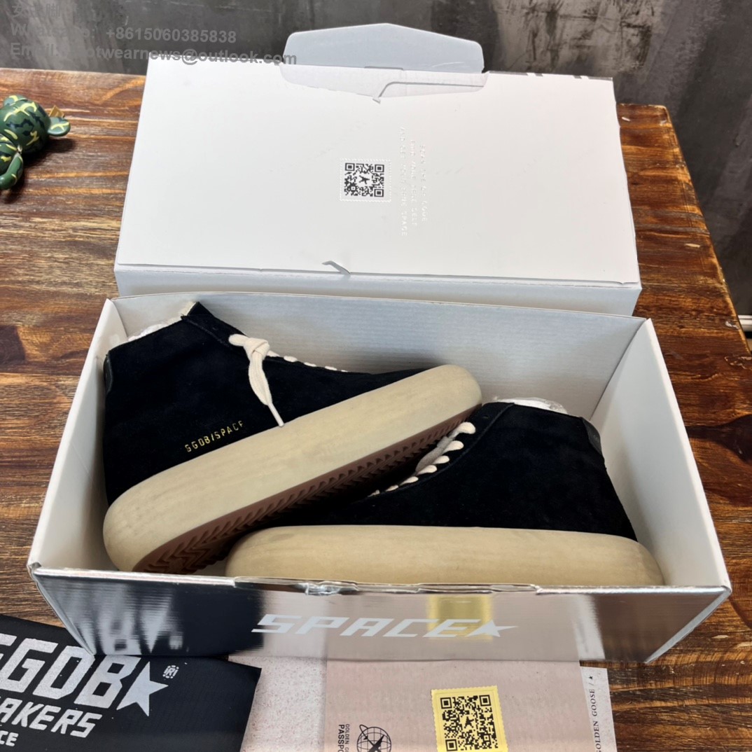 Golden Goose GGDB High Tops Sneakers leopard Women Men 895