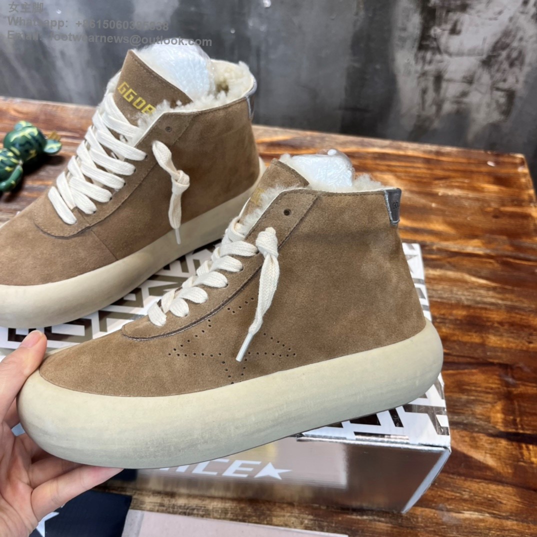 Golden Goose GGDB High Tops Sneakers leopard Women Men 895