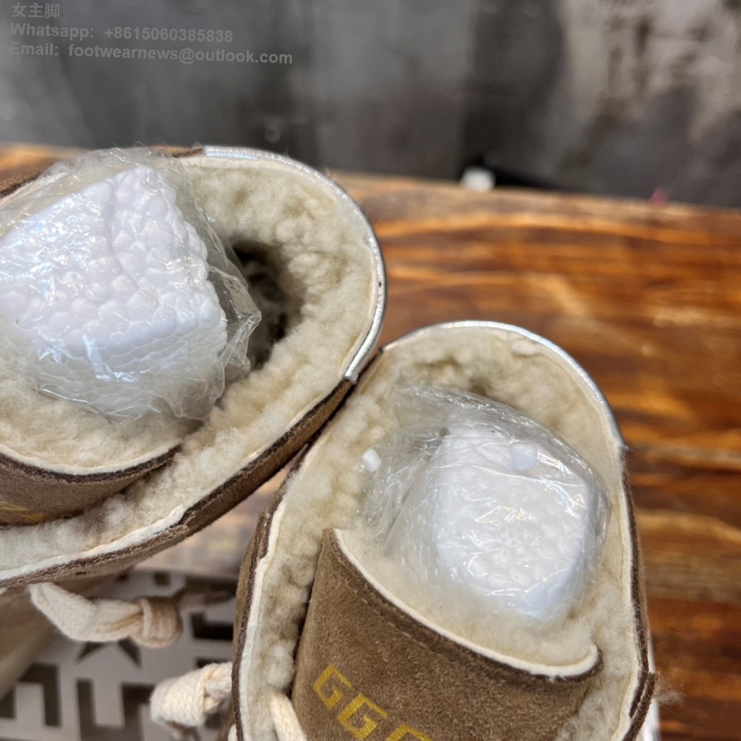 Golden Goose GGDB High Tops Sneakers leopard Women Men 895